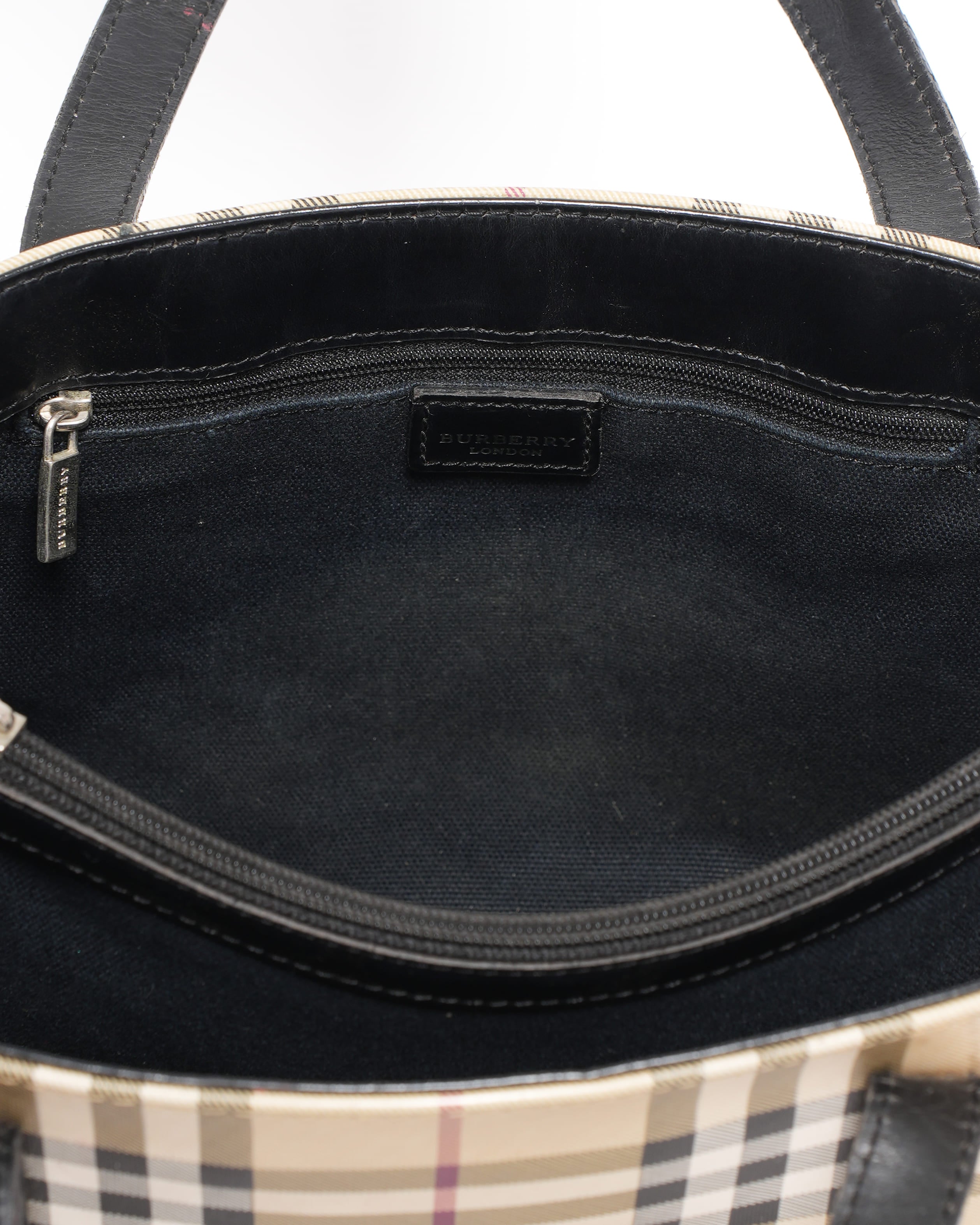 Burberry check nova tote bag