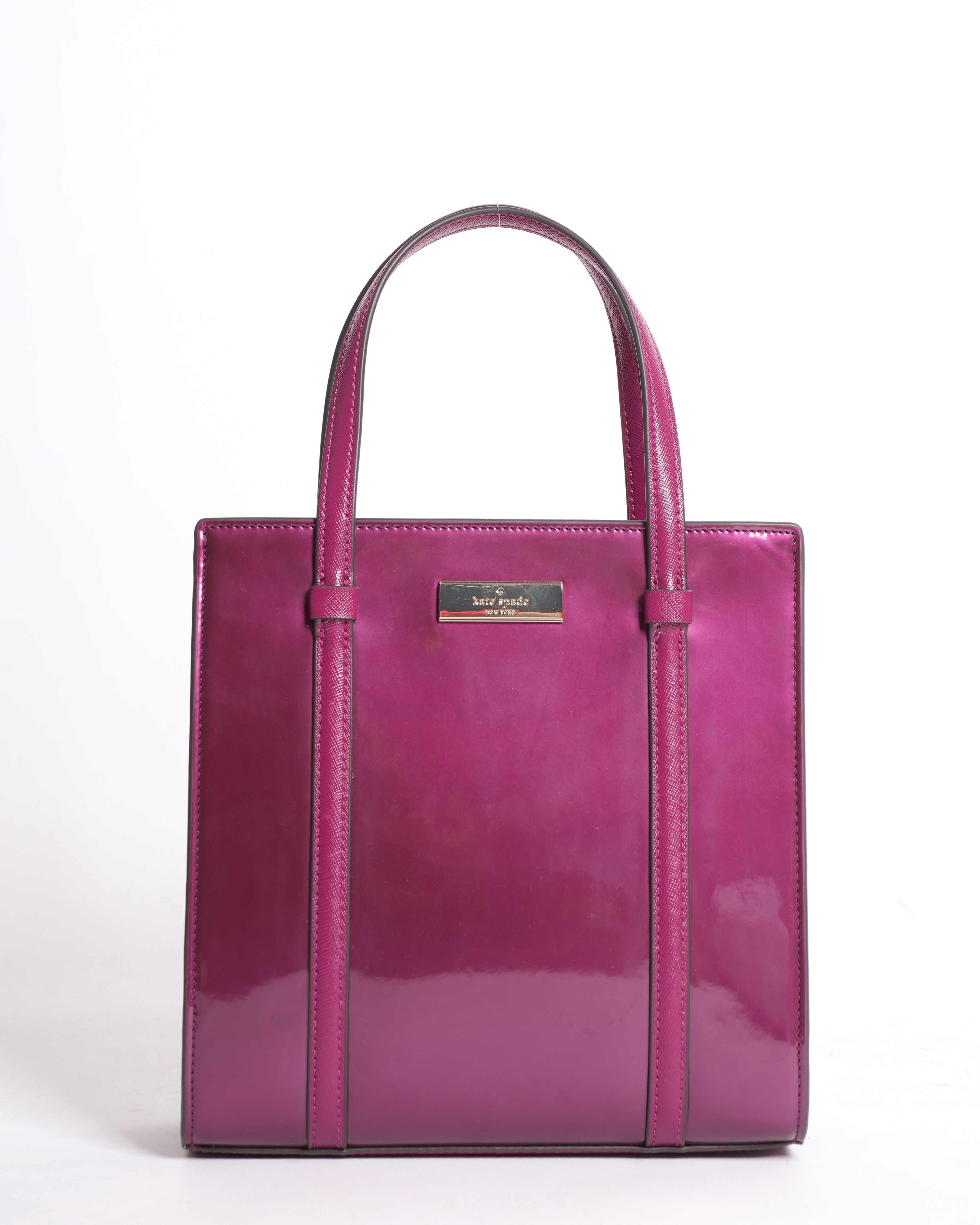 Kate Spade Patent Leather Small Top Handle Bag