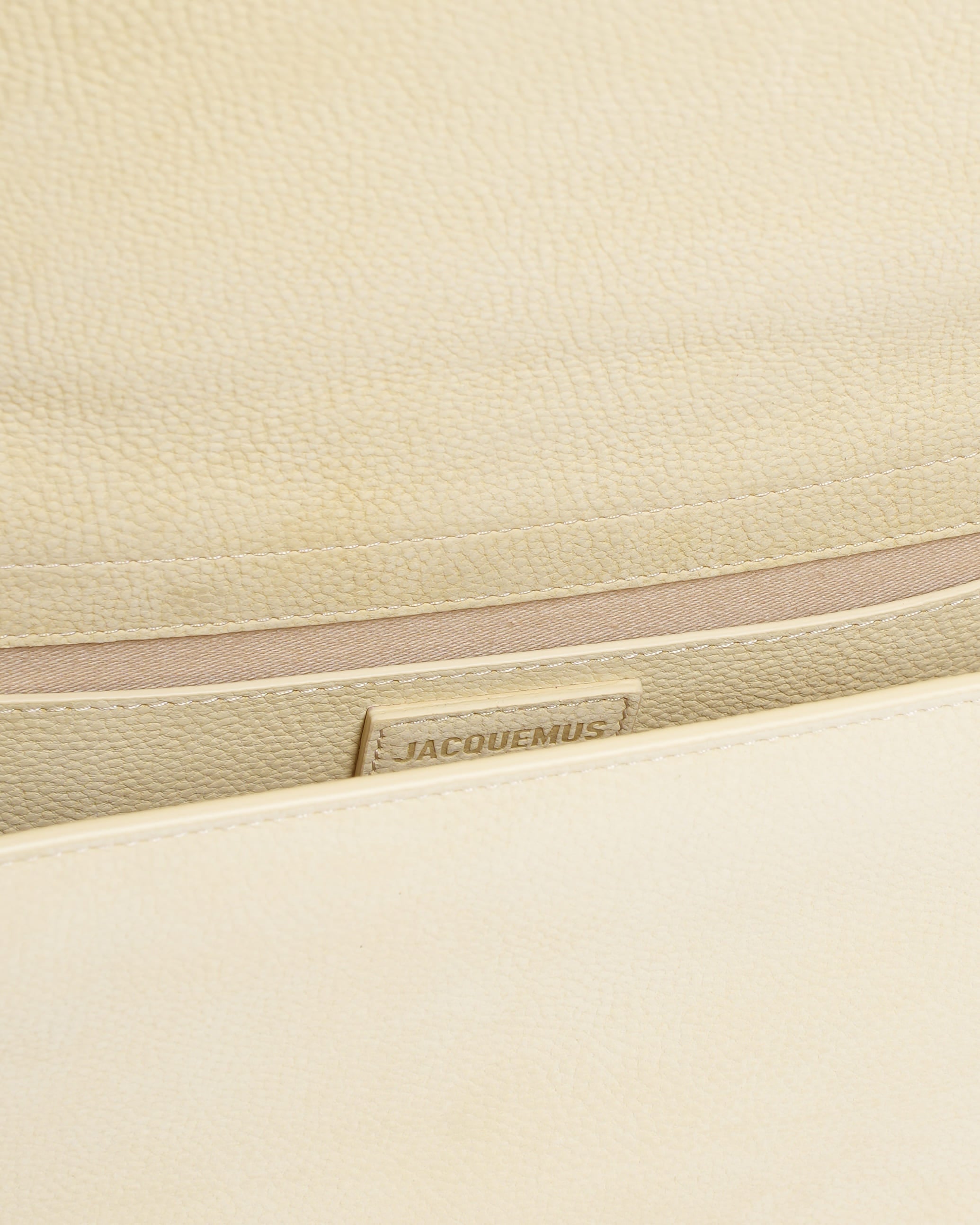 New Jacquemus Le Grand Bambino in Butter Yellow