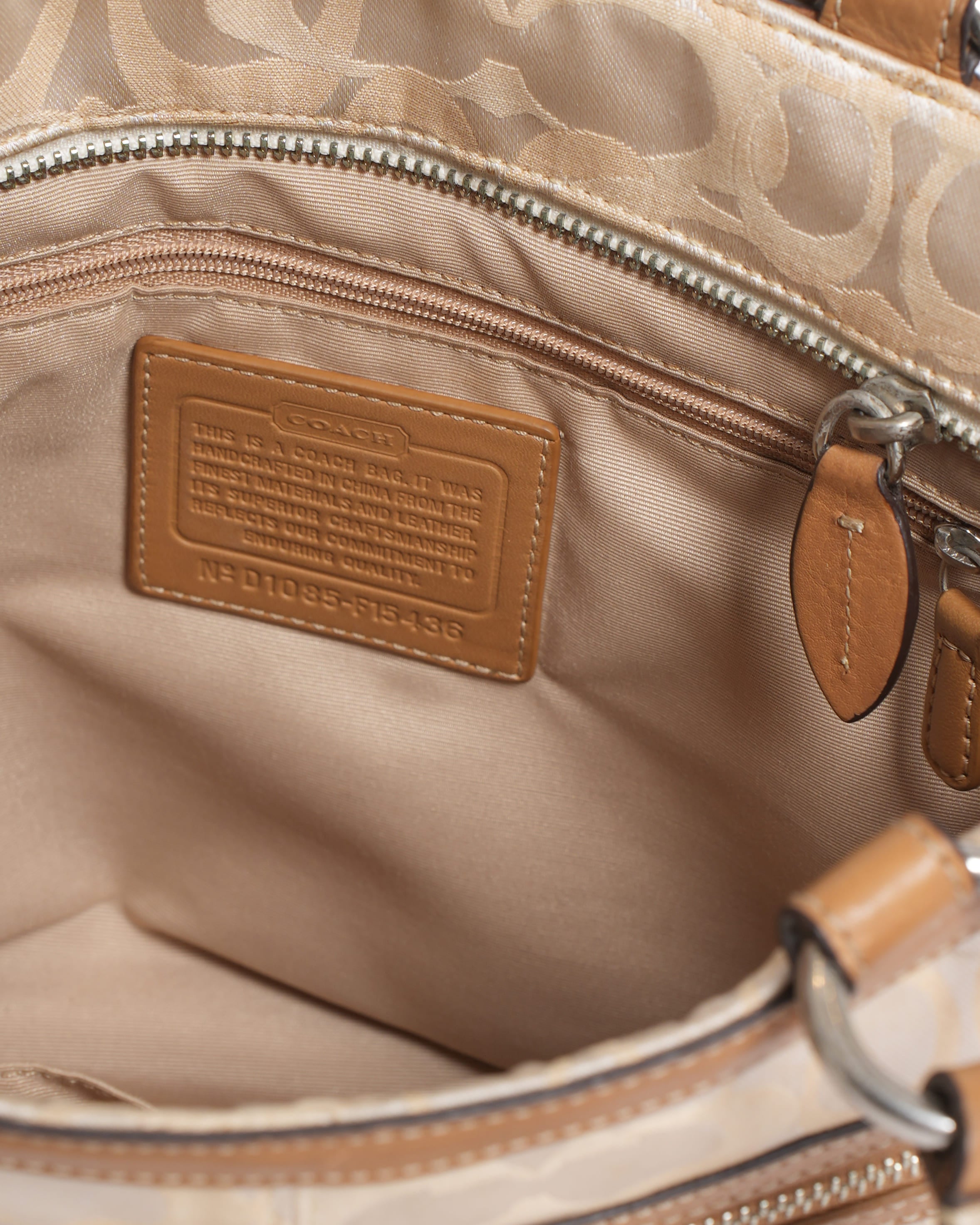 Vintage Coach Mini Tote