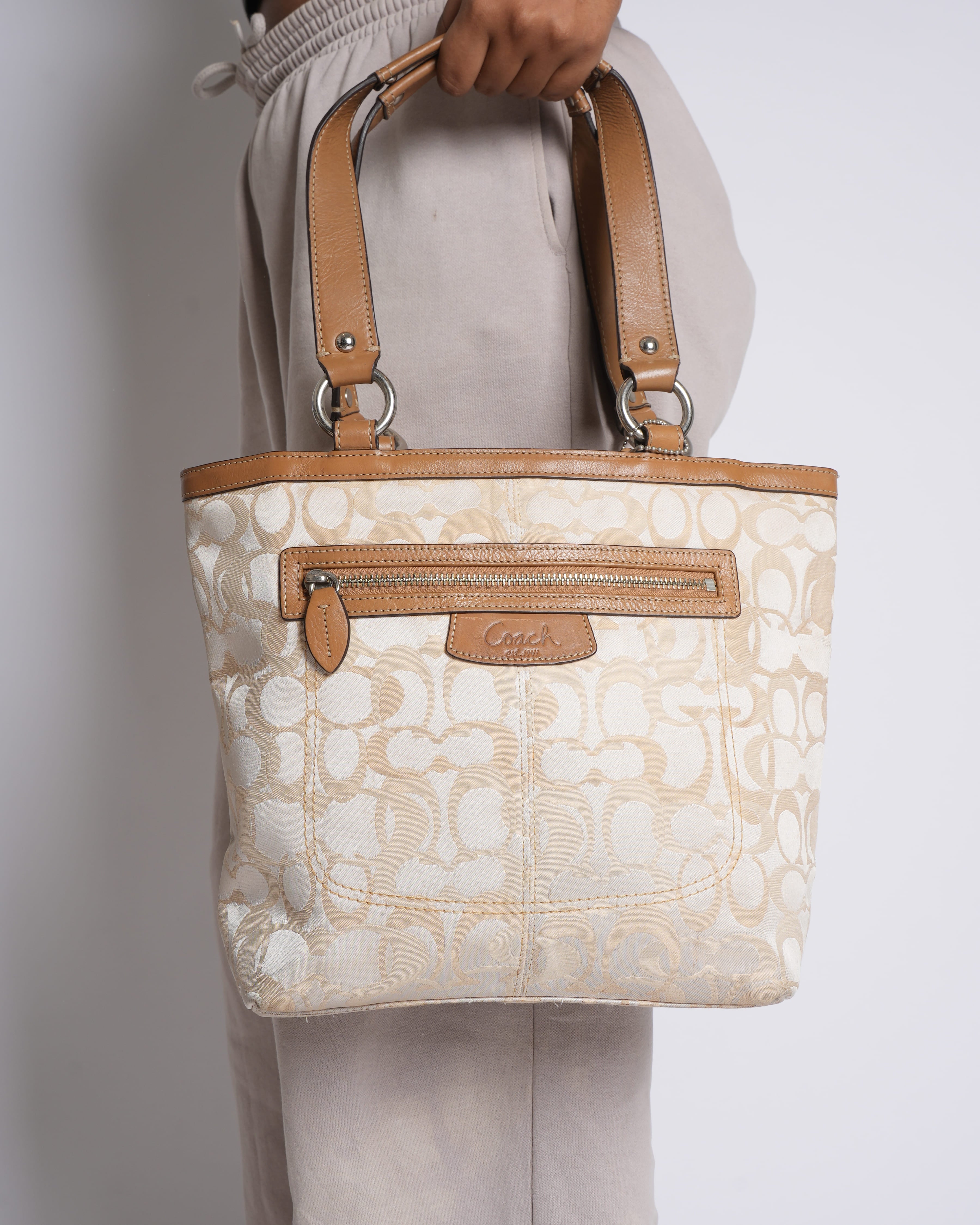 Vintage Coach Mini Tote
