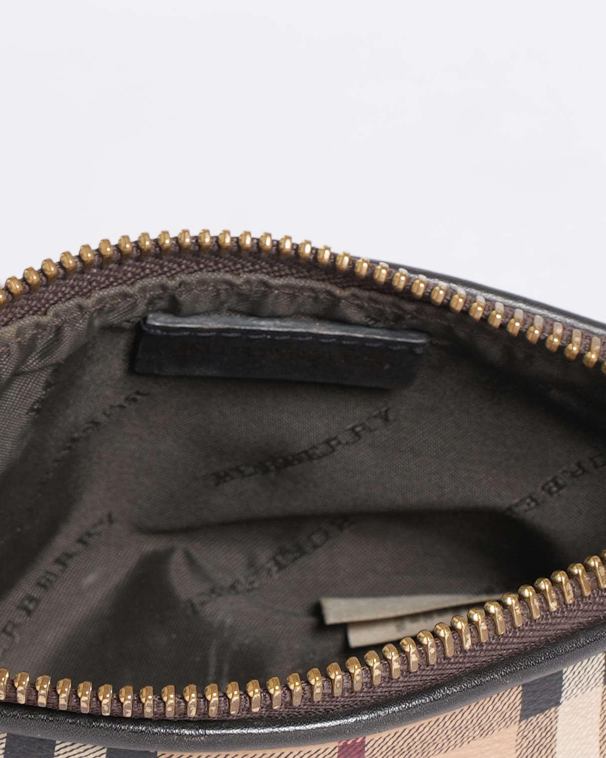 Burberry Haymarket Check Clara Pochette Bag