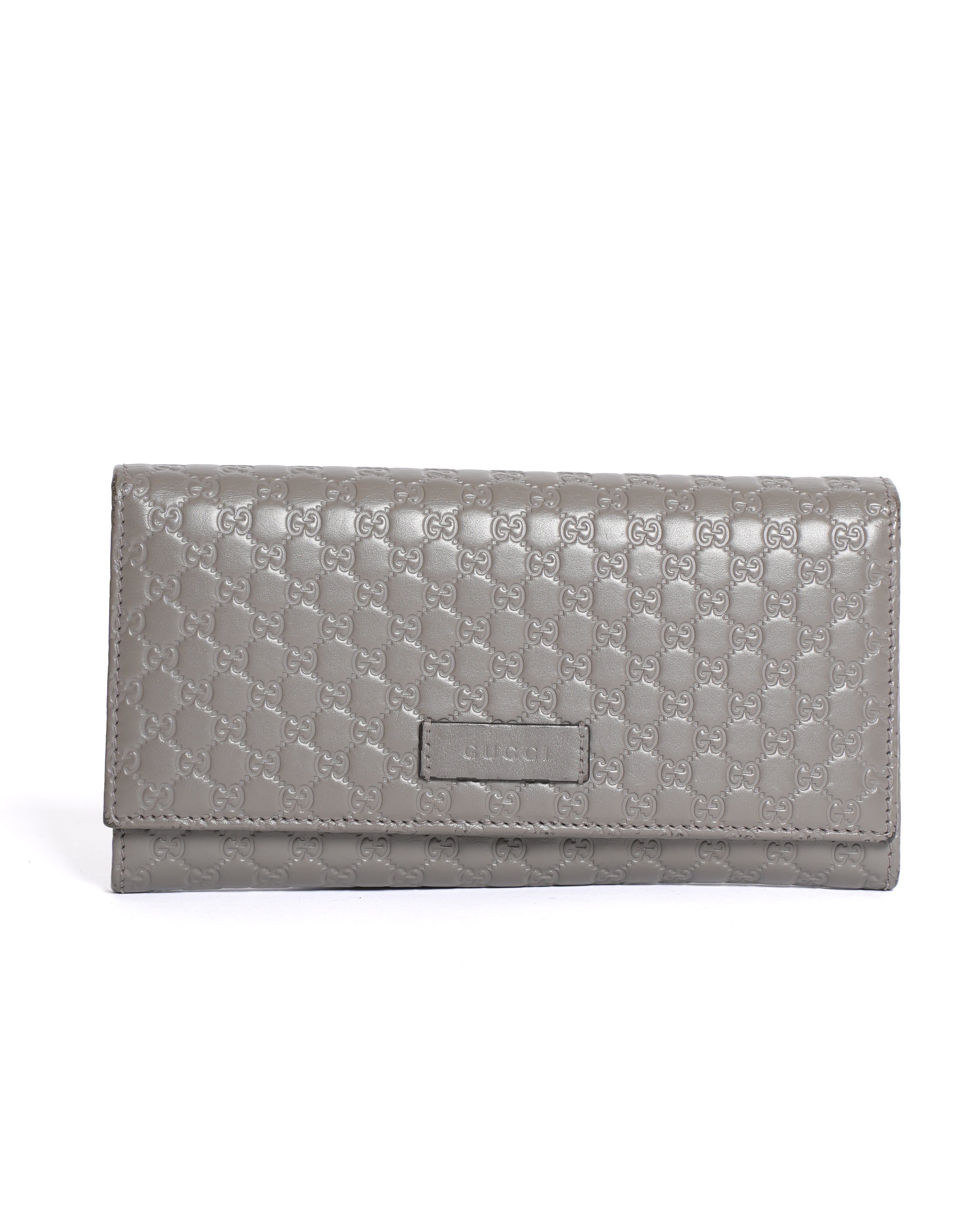 Gucci Flap Monogram Wallet
