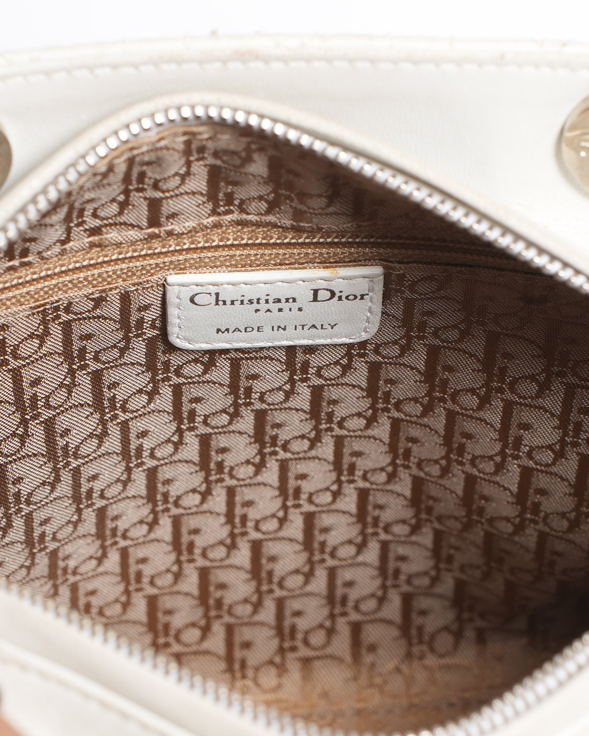 Christian dior Lady dior lambskin cannage bag