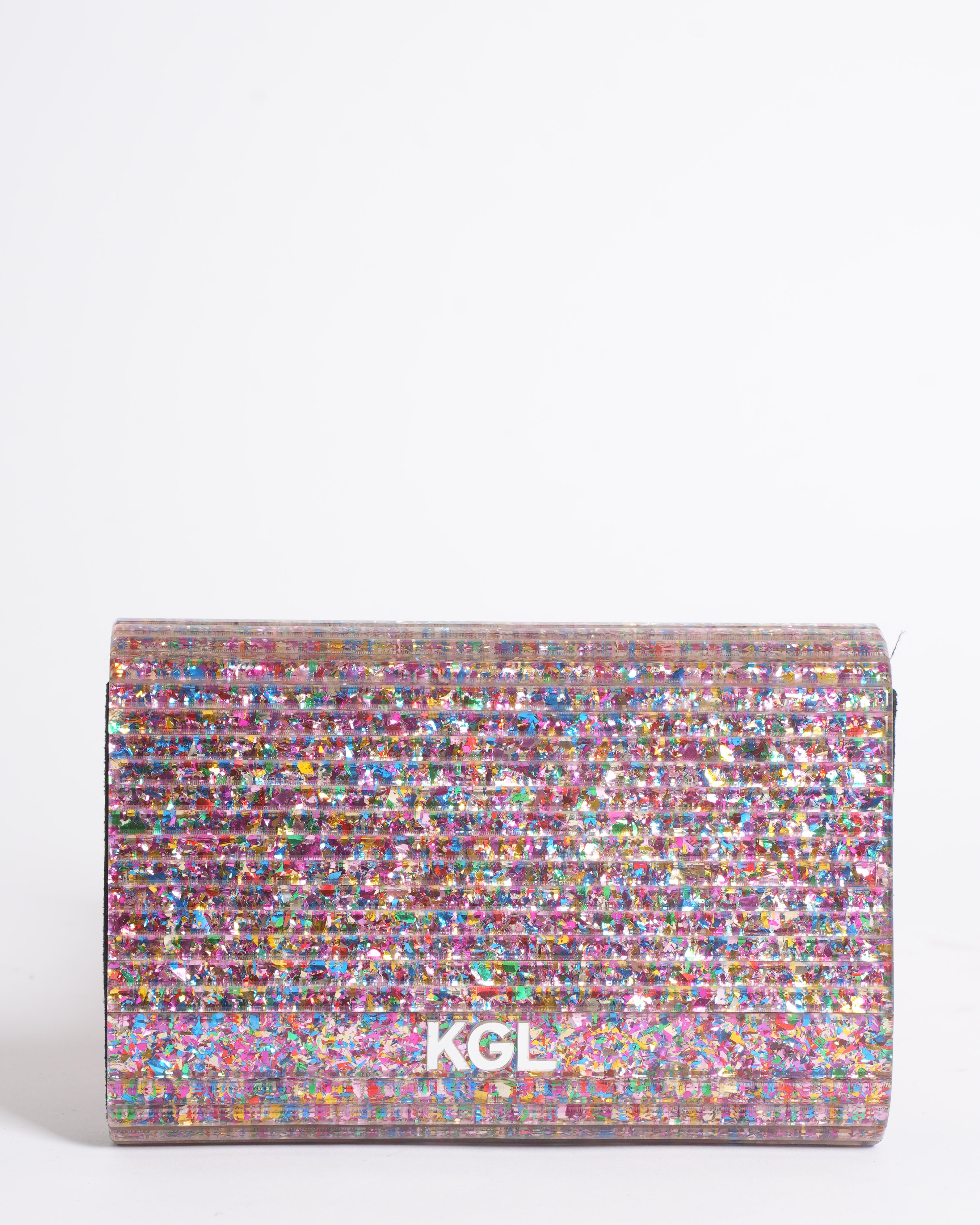 Kurt Geiger Acrylic Multicolor Crossbody