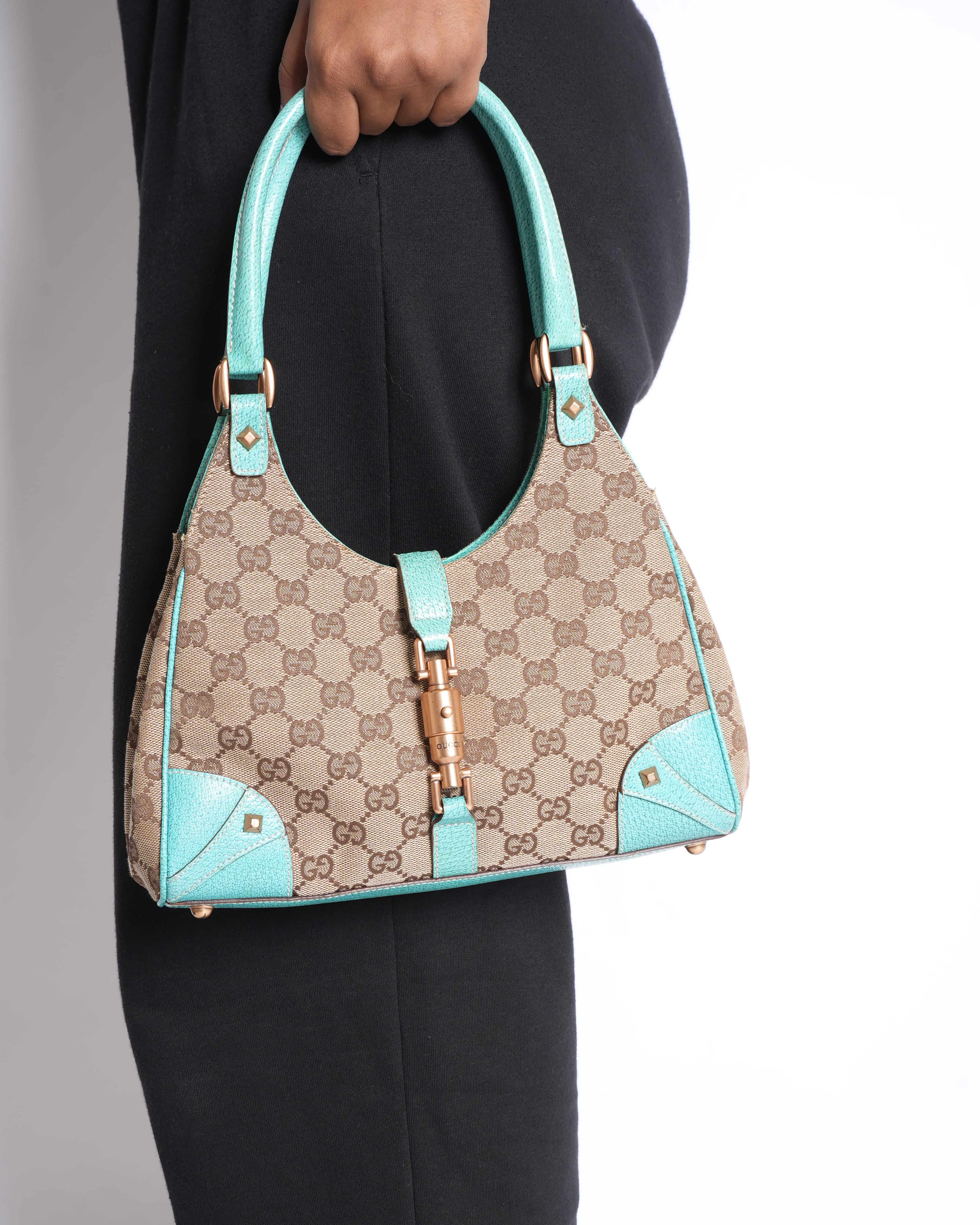 Gucci Jackie 1961 Cloth Shoulder Bag