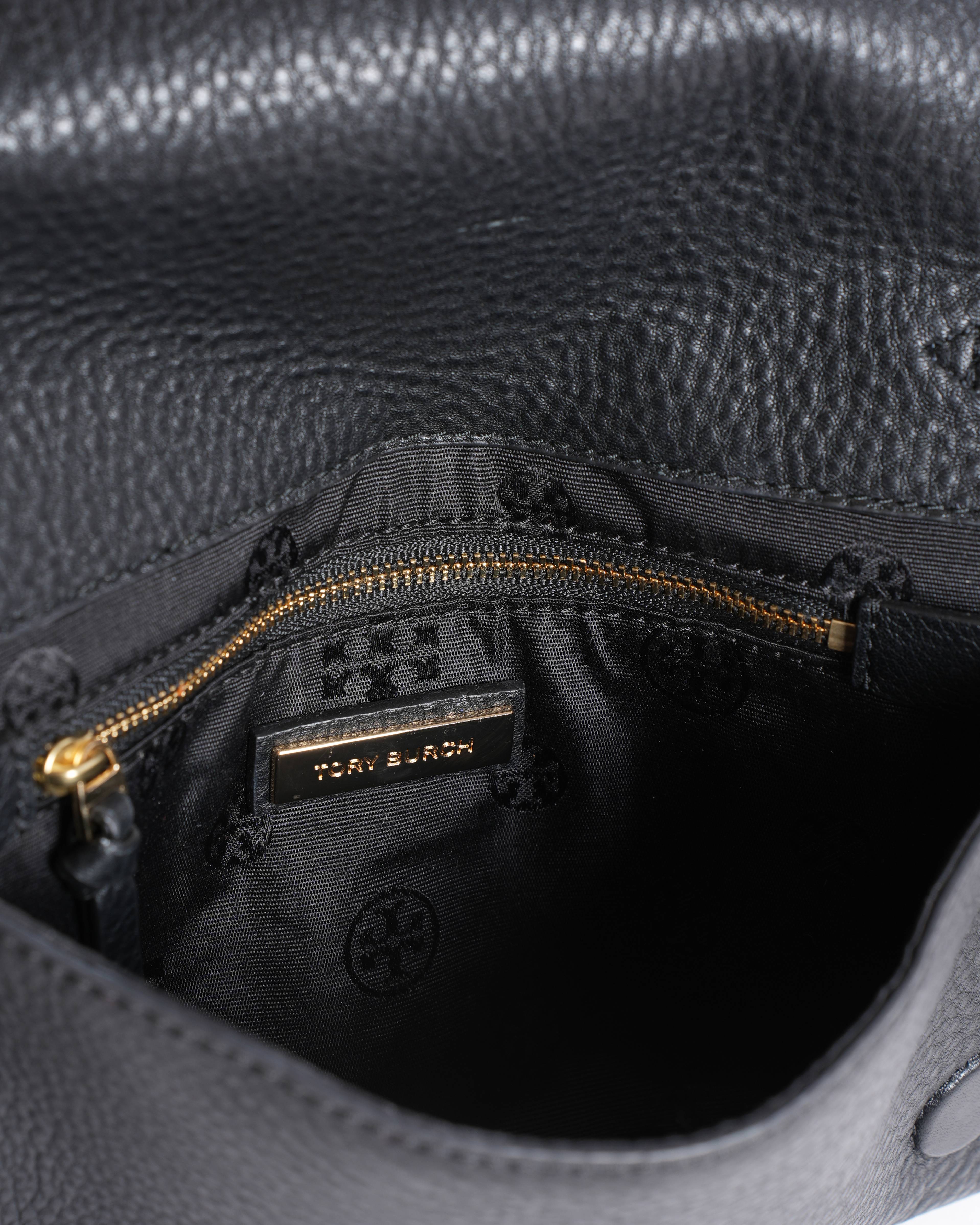 Tory Burch black Leather crossbody bag