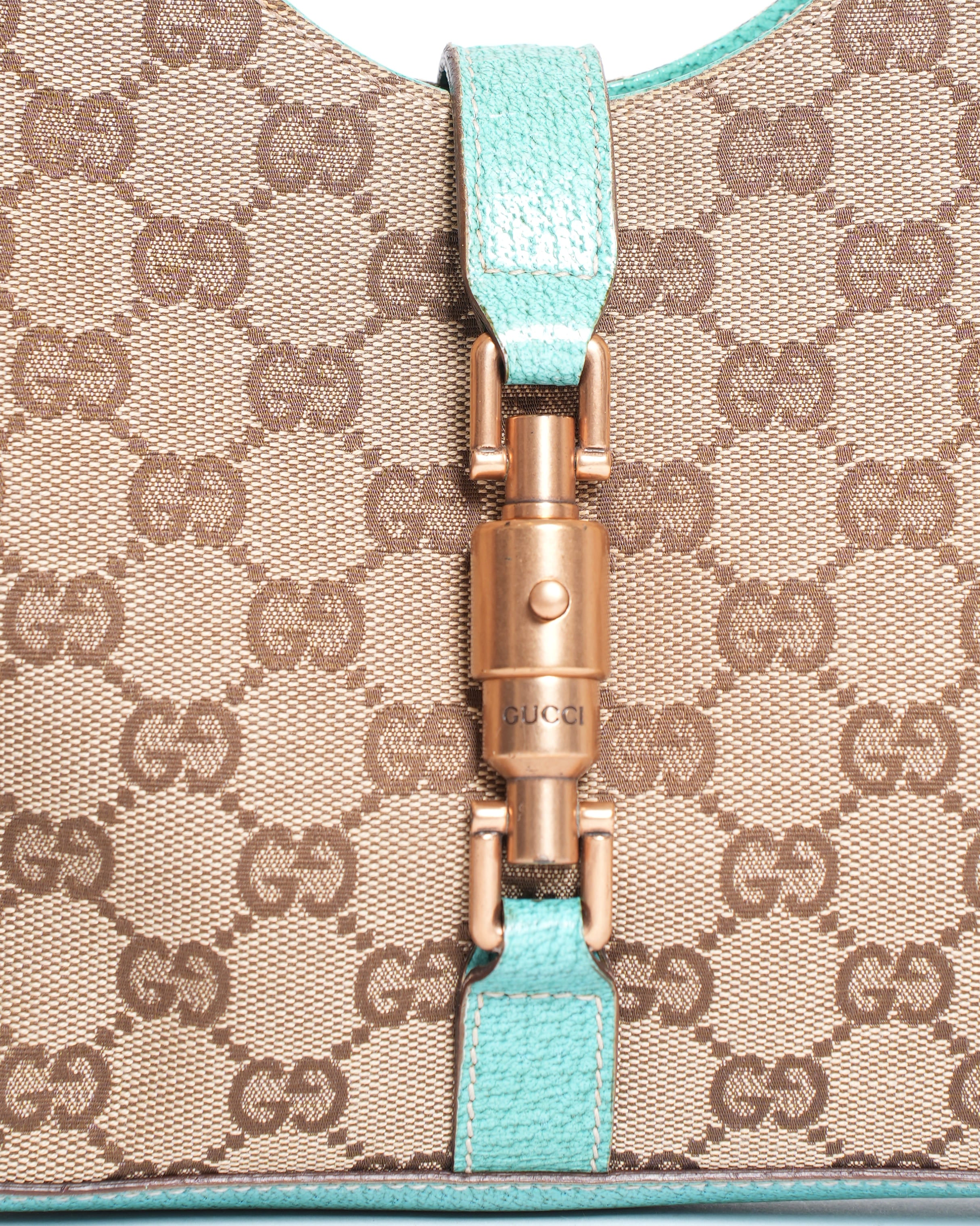 Gucci Jackie 1961 Cloth Shoulder Bag