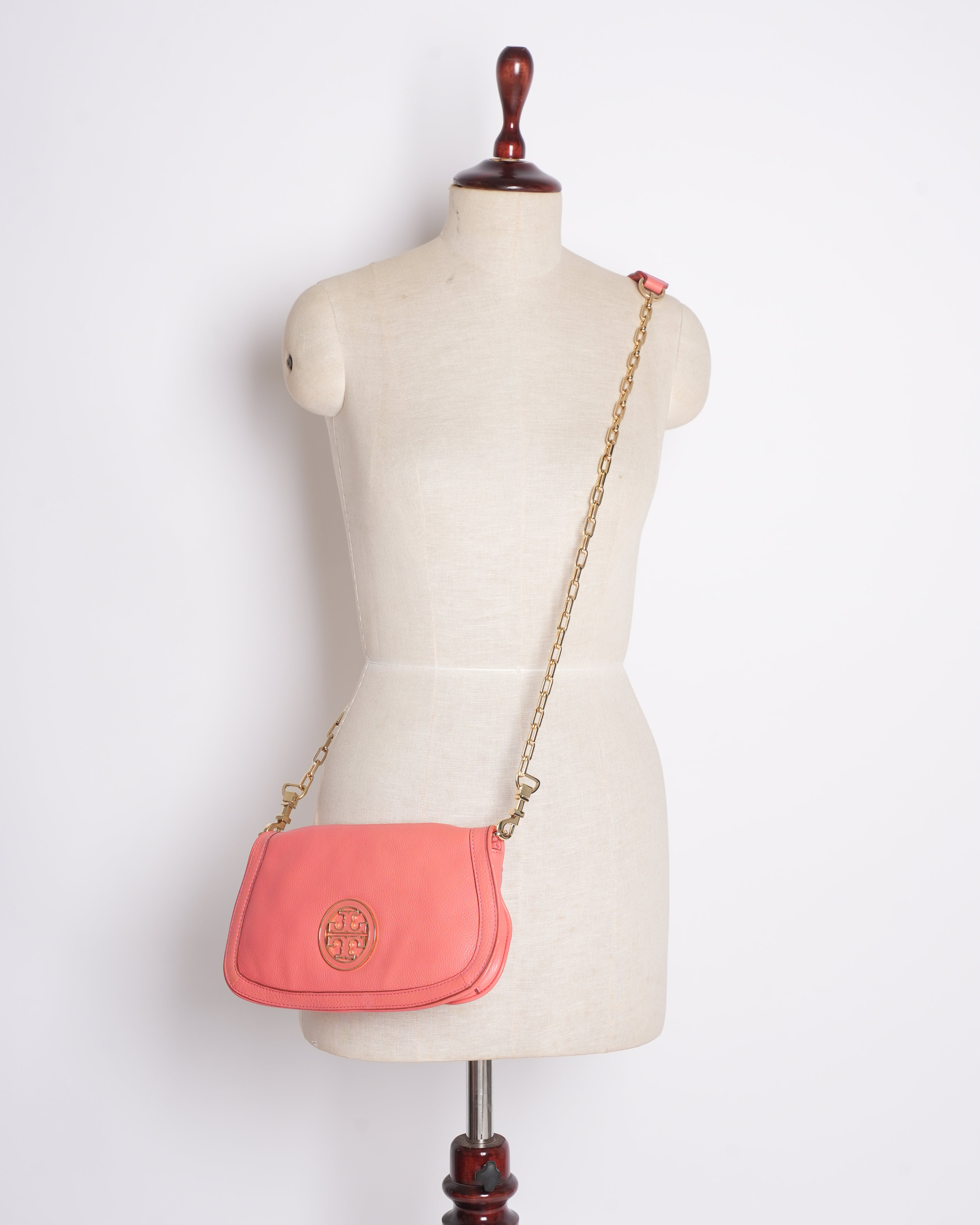 Tory Burch Crossbody Bag In The Shade Of Peach