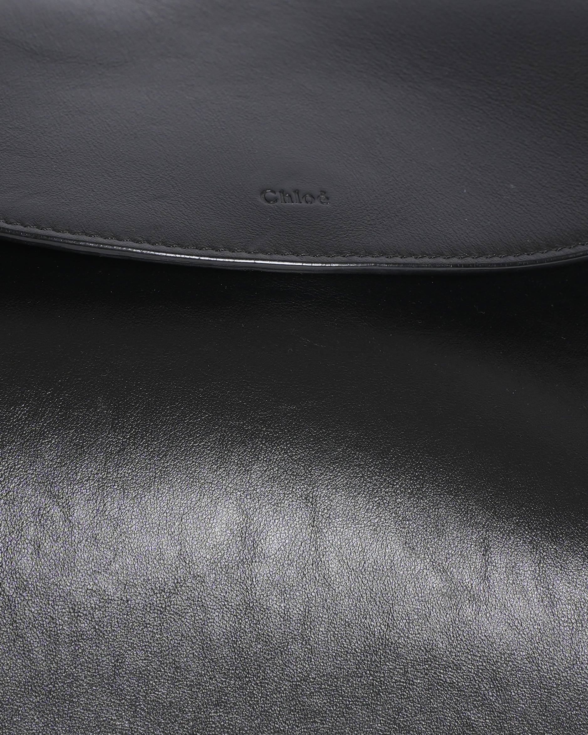 Chloe Juana Shoulder Bag In Black
