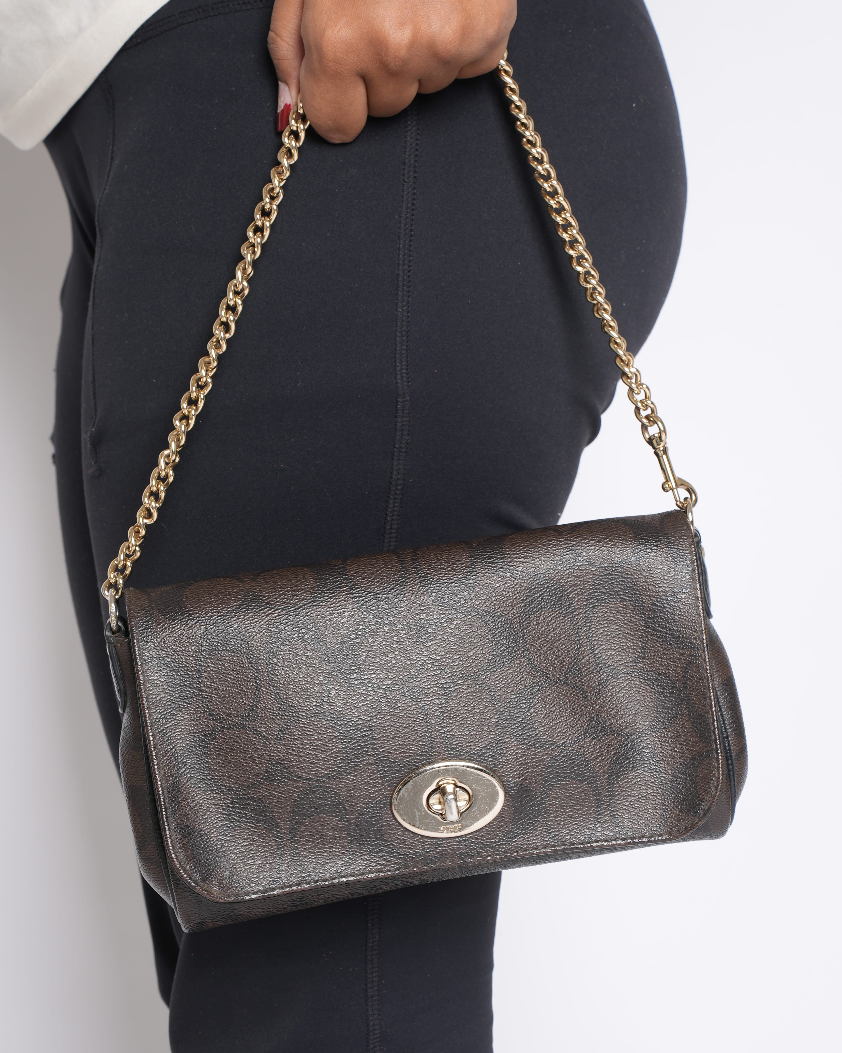 Coach Mini Ruby Shoulder bag in Signature Canvas