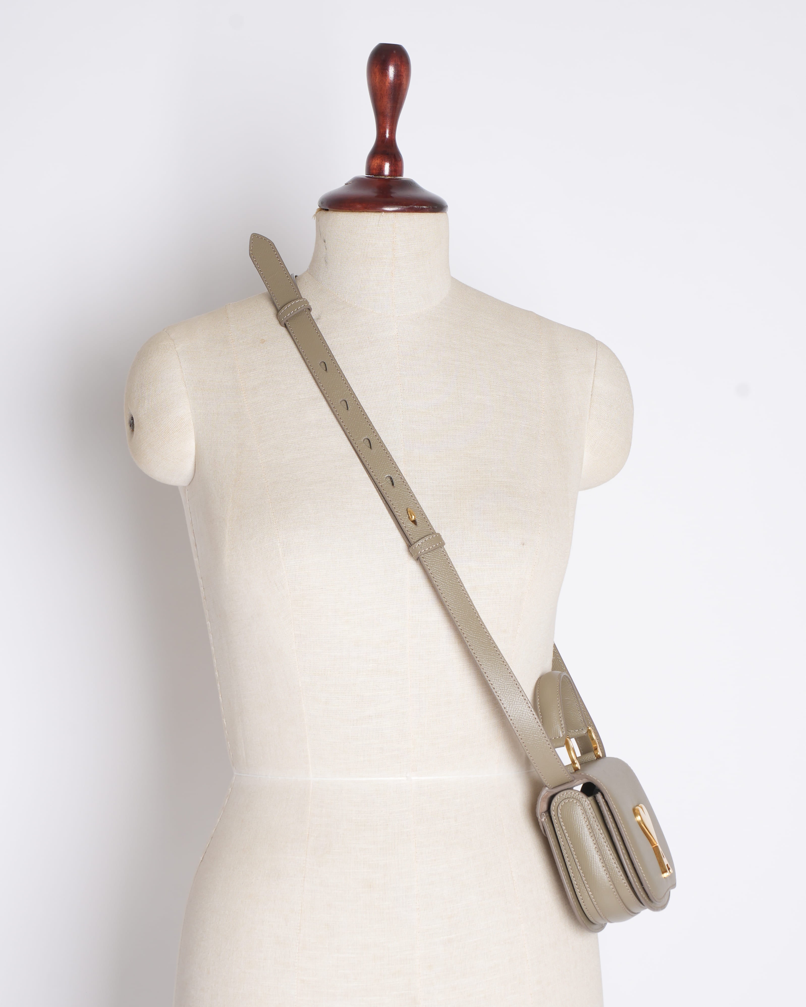 New Ami Paris Nano Paris Crossbody Bag