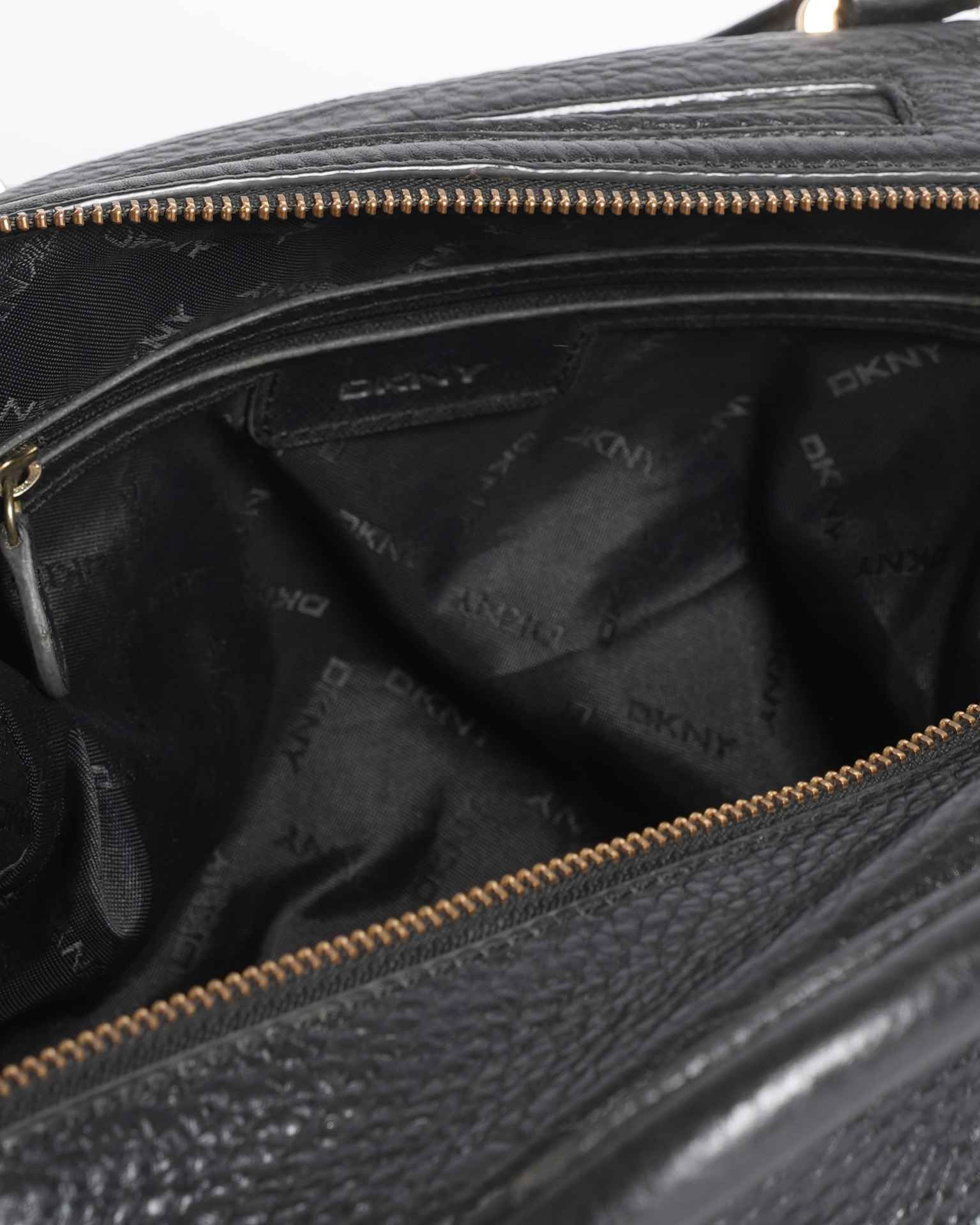 Dkny textured leather bag