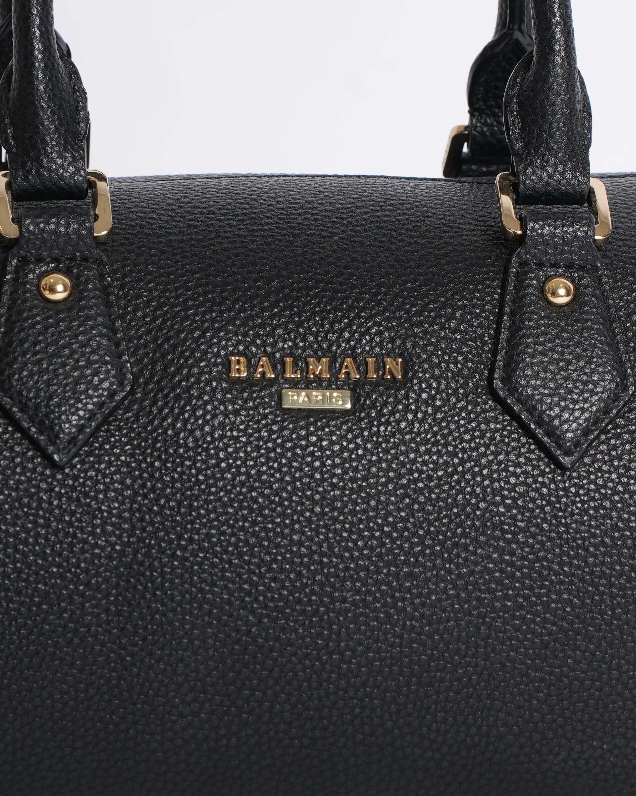New Balmain Duffle Bag In Black