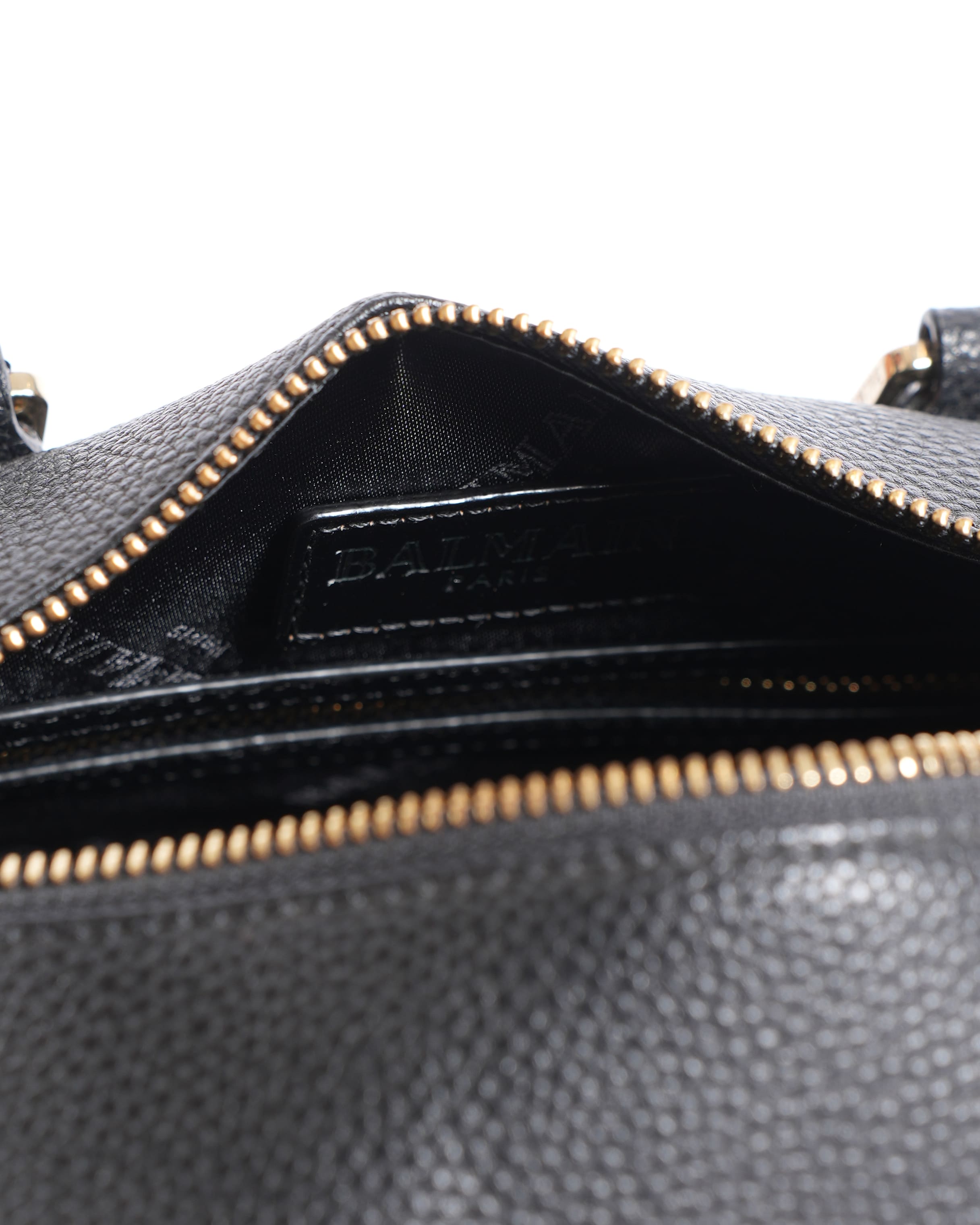 New Balmain Duffle Bag In Black