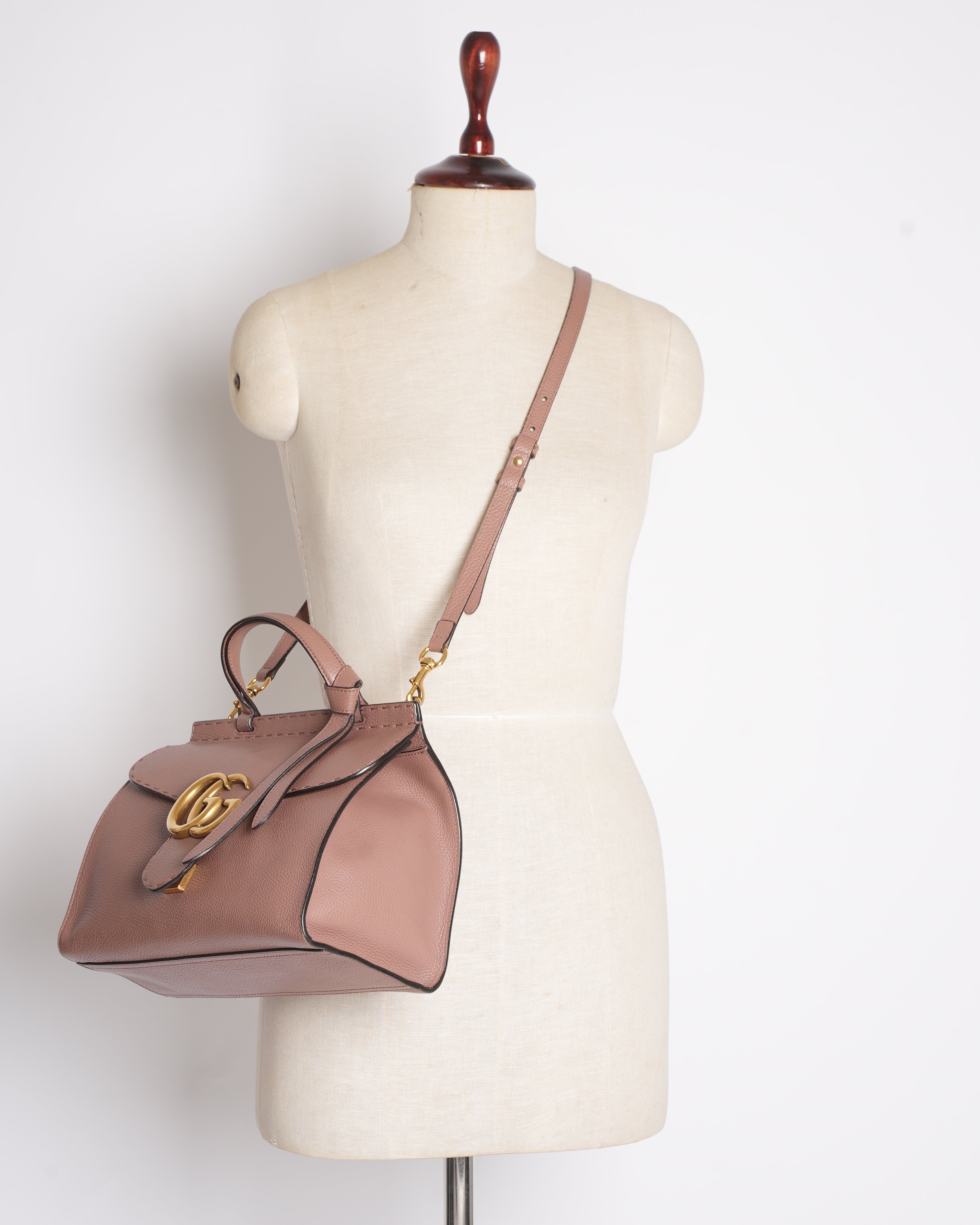 Gucci GG Marmont Top Handle Satchel