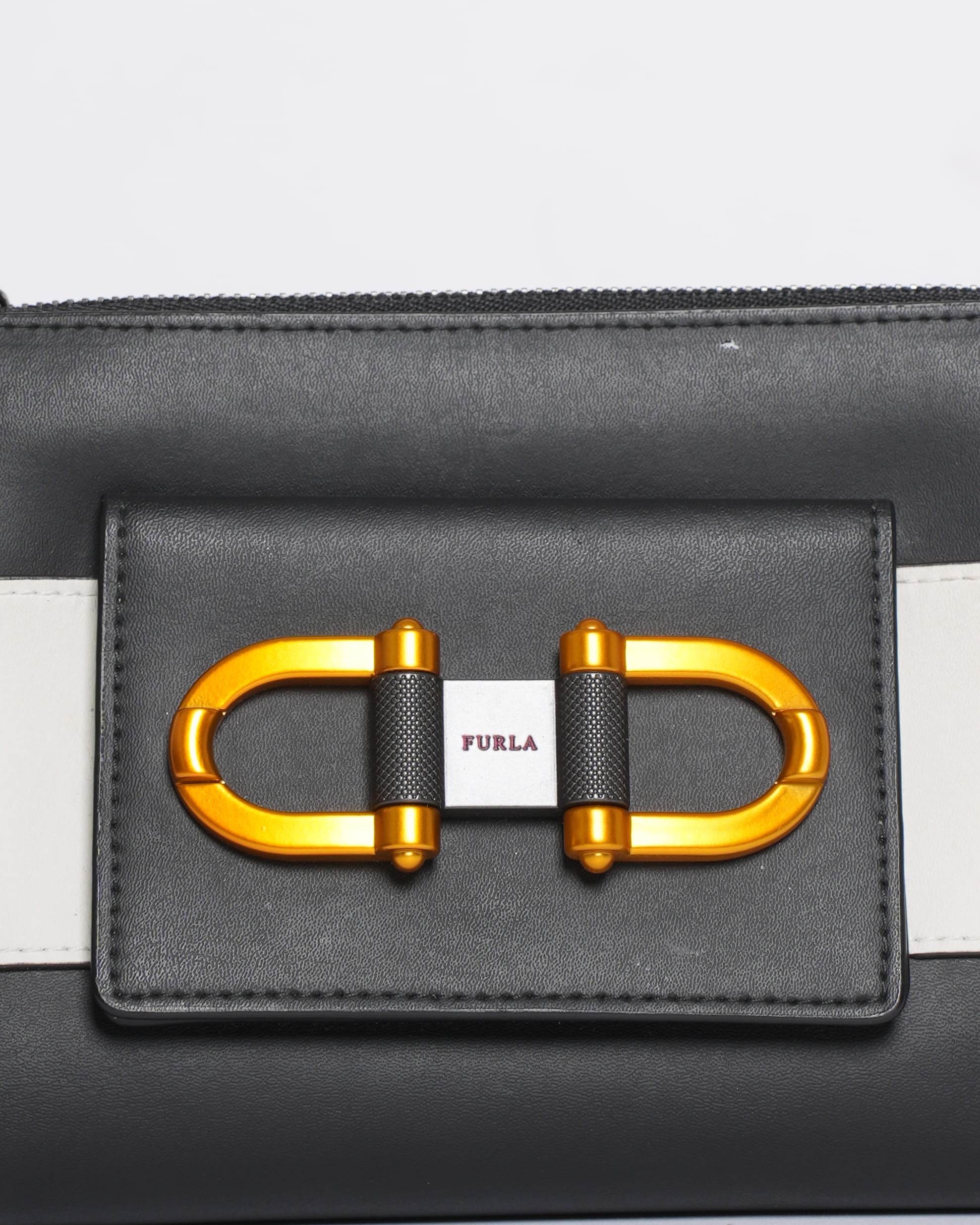 Furla Wristlet in Black
