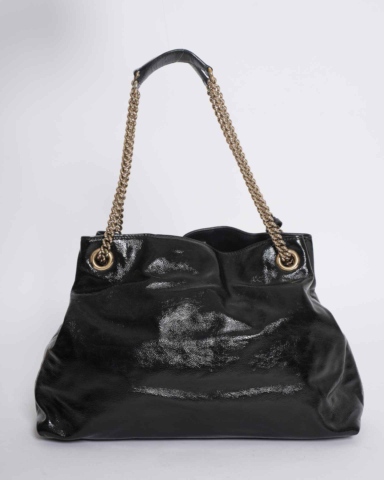 Gucci Soho Leather Shoulder Bag In Black
