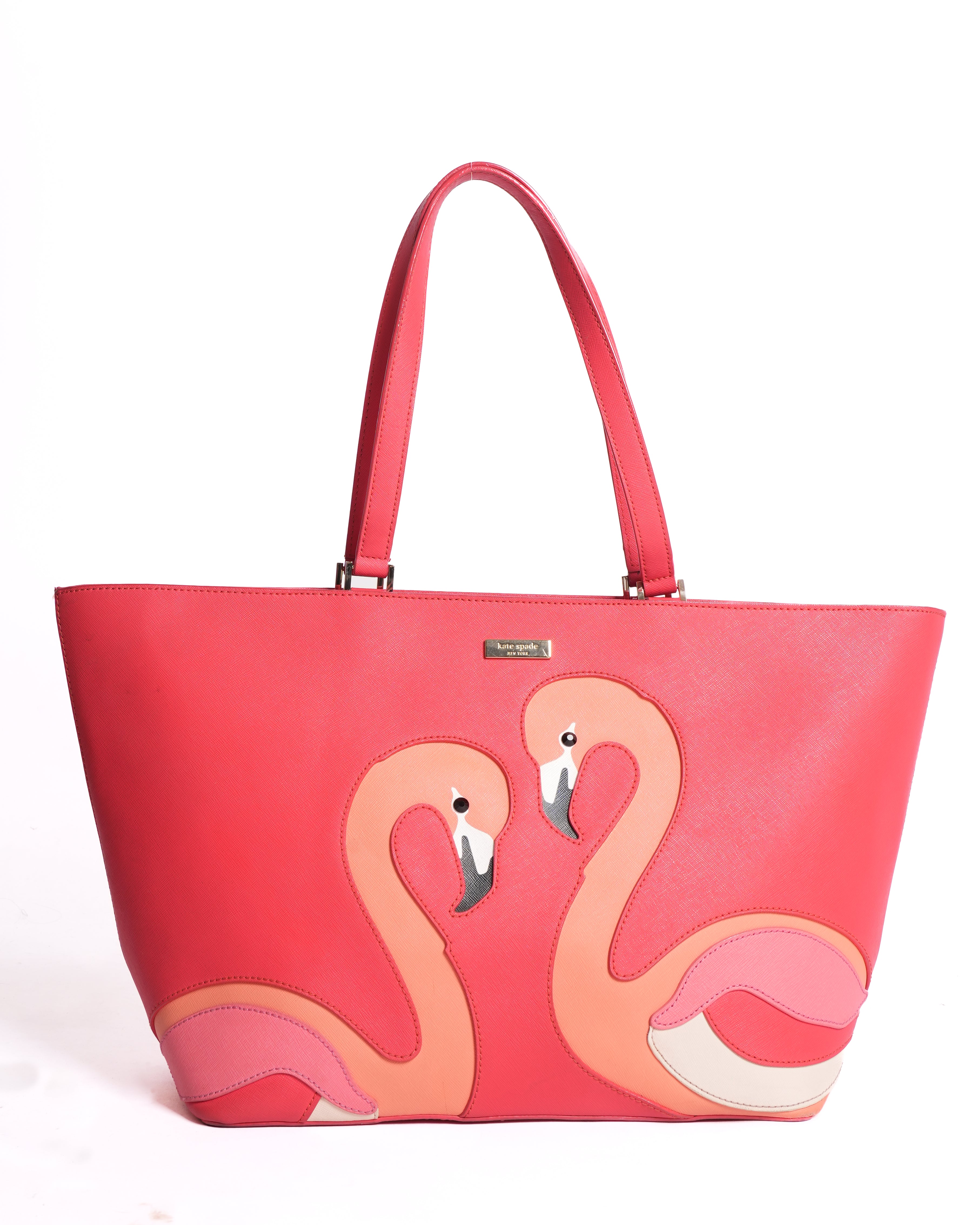 Kate Spade New York Take A Walk On The Wild Tote In Red