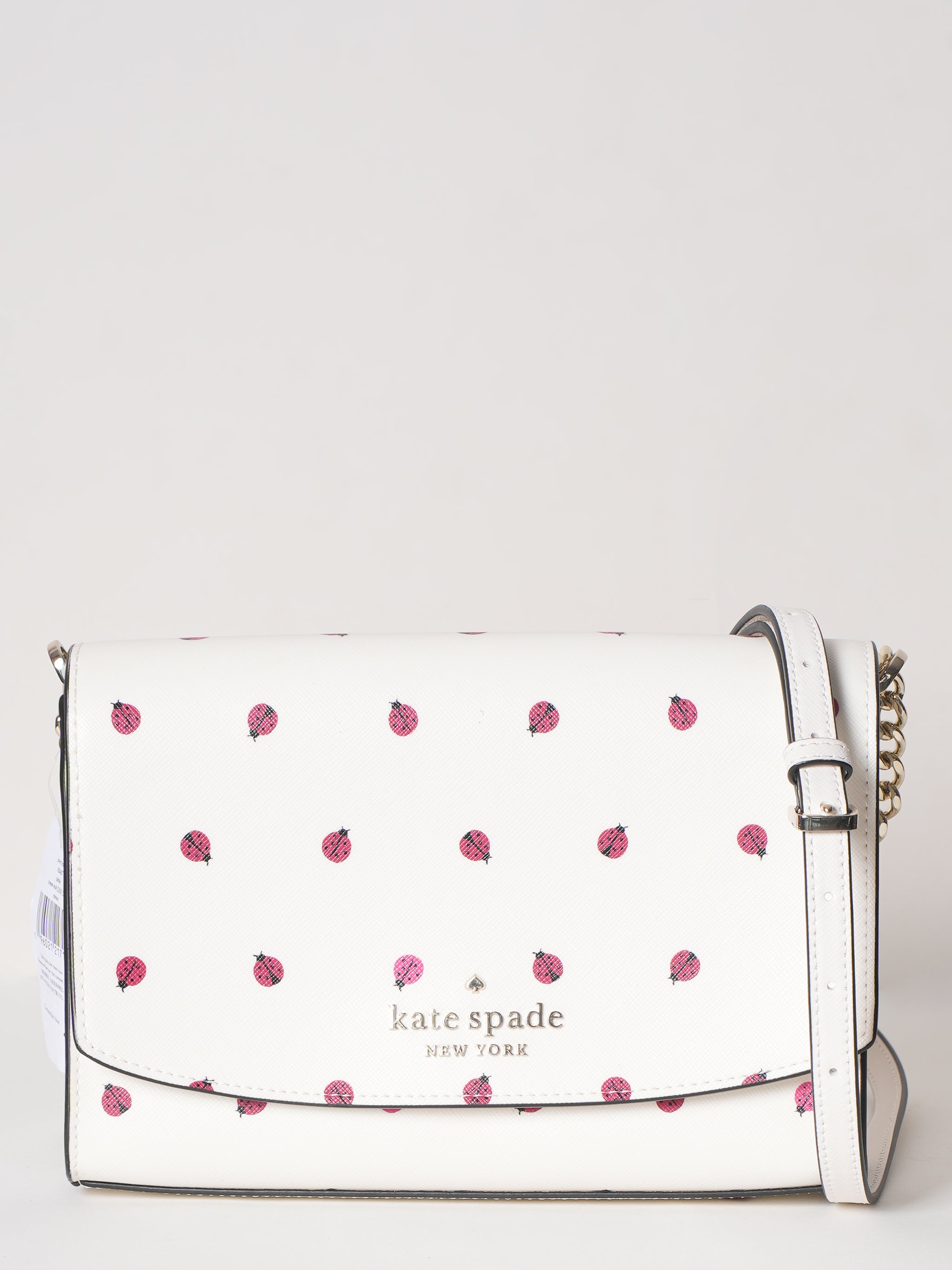 New Kate Spade Carson Ladybug Convertible Crossbody Shoulder Bag