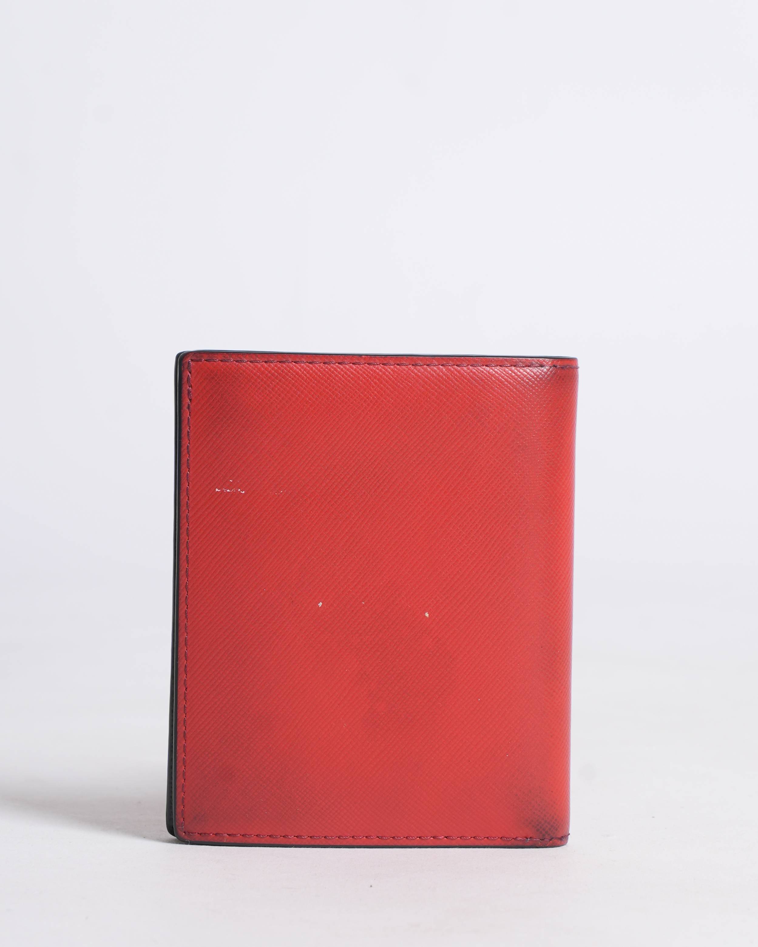 Mulberry Men's Wallet In Hibiscus Red
