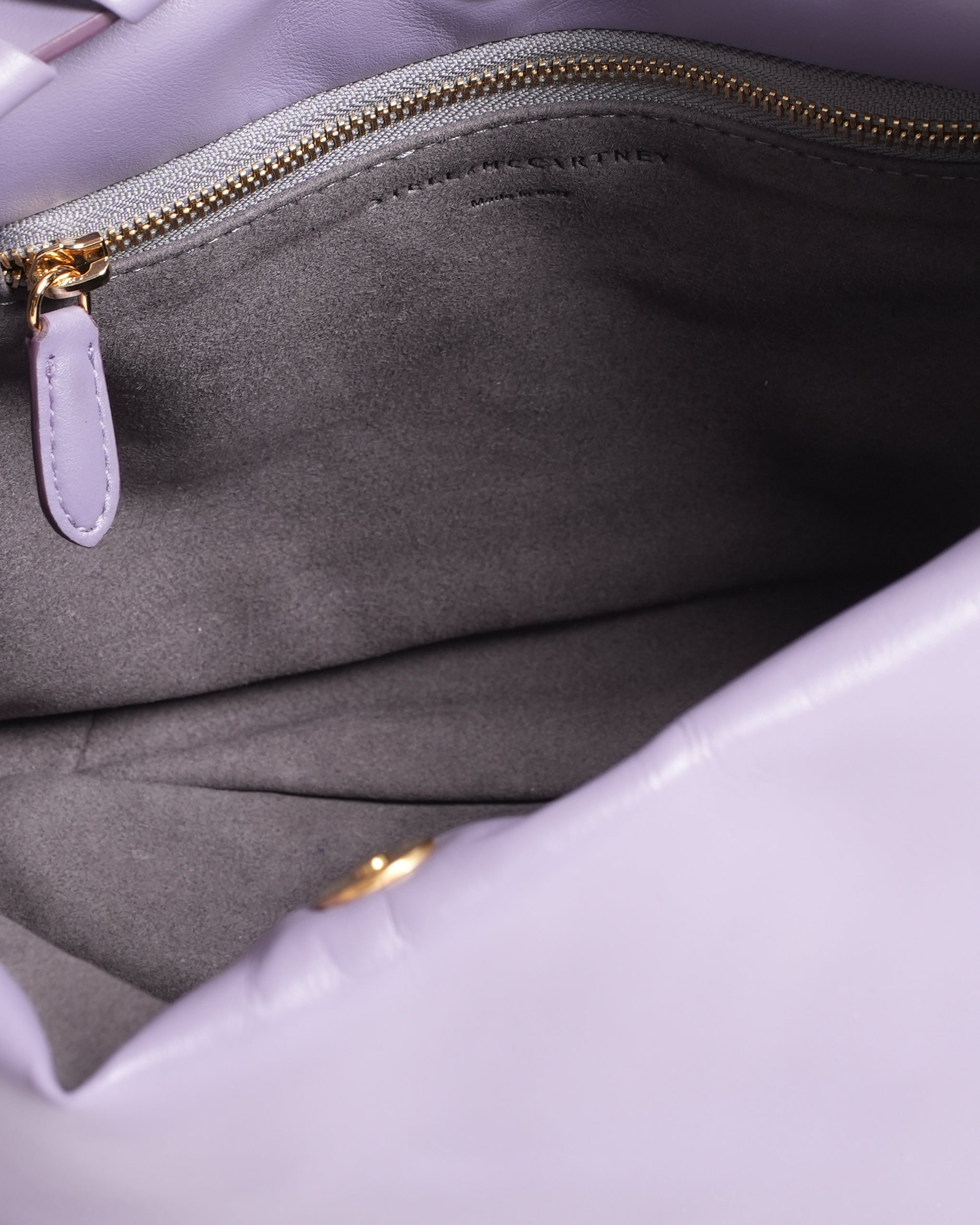 NEW Stella McCartney Hobo Puffy Small Shoulder Bag In Lilac