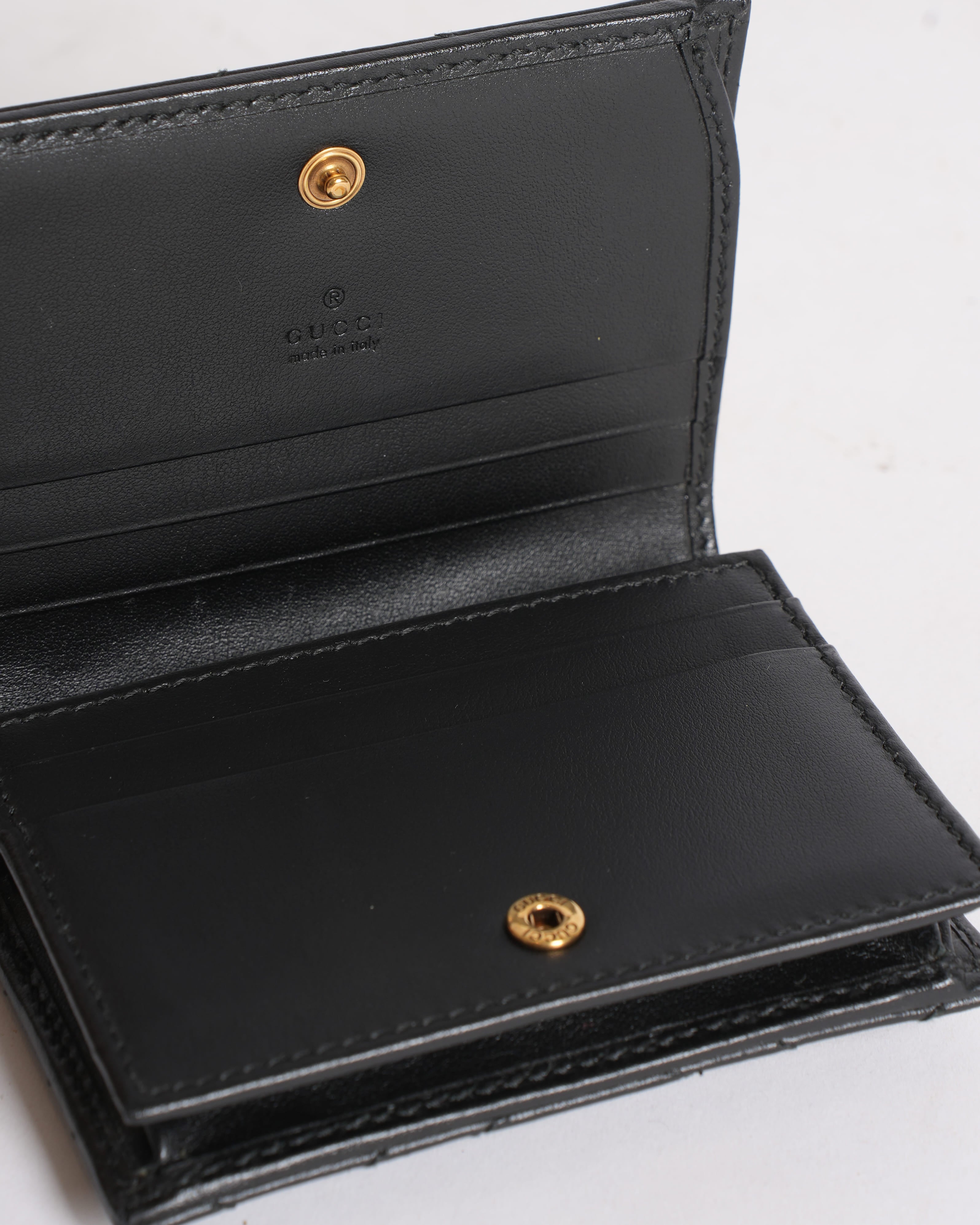 Gucci Bifold Wallet In Black