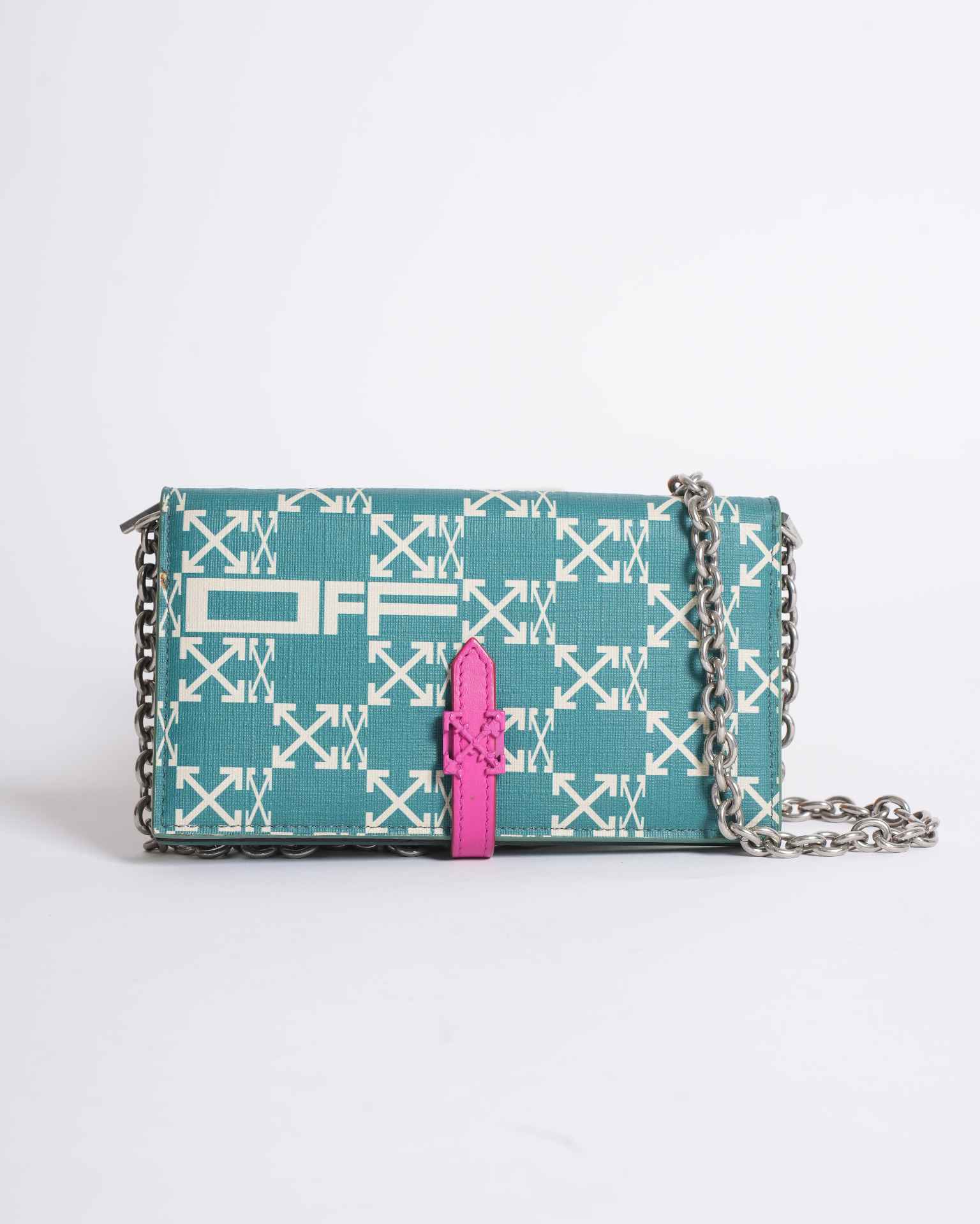 New Off-White Green Crossbody Bag