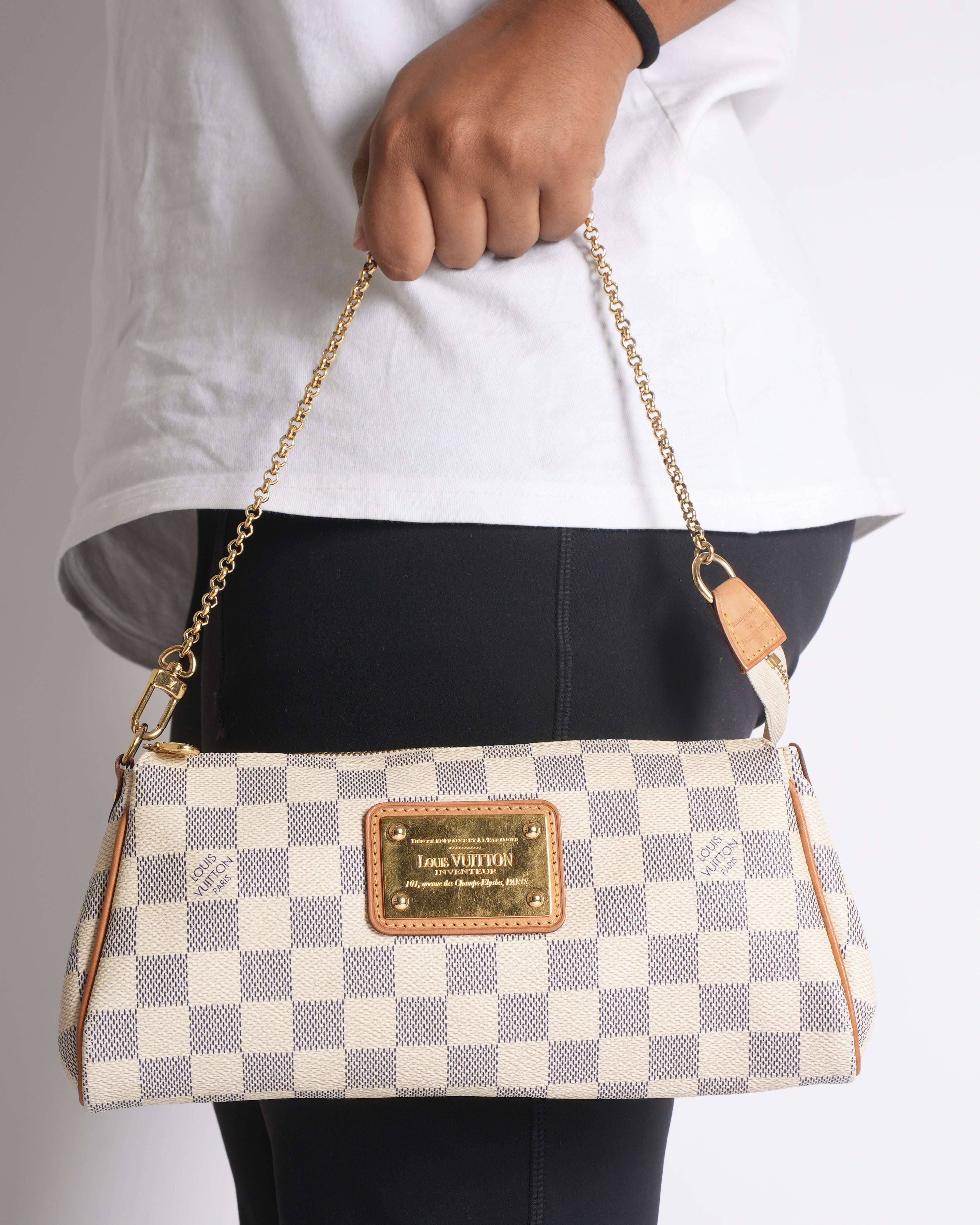 Louis Vuitton Damier Azur Canvas Eva Bag