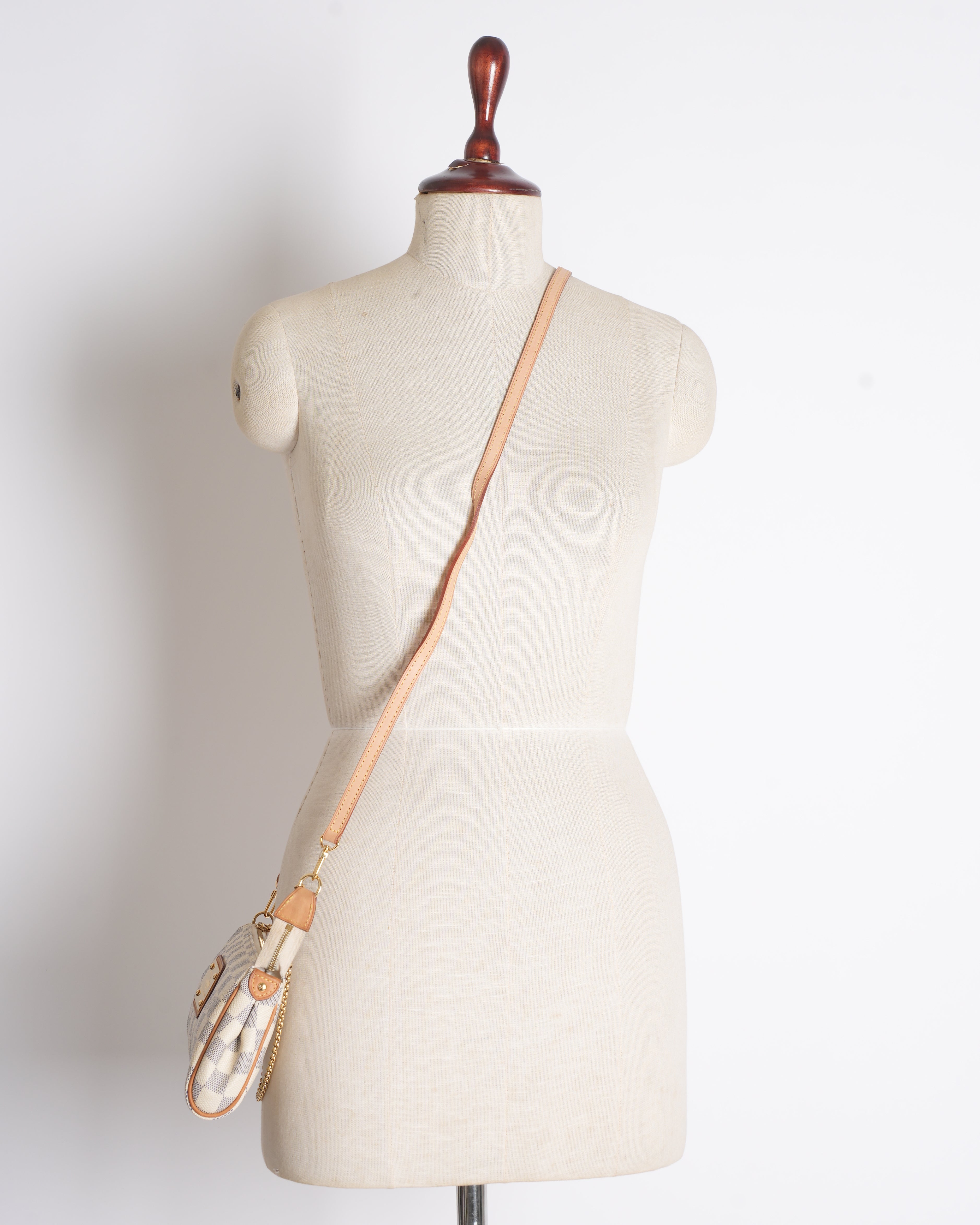 Louis Vuitton Damier Azur Canvas Eva Bag