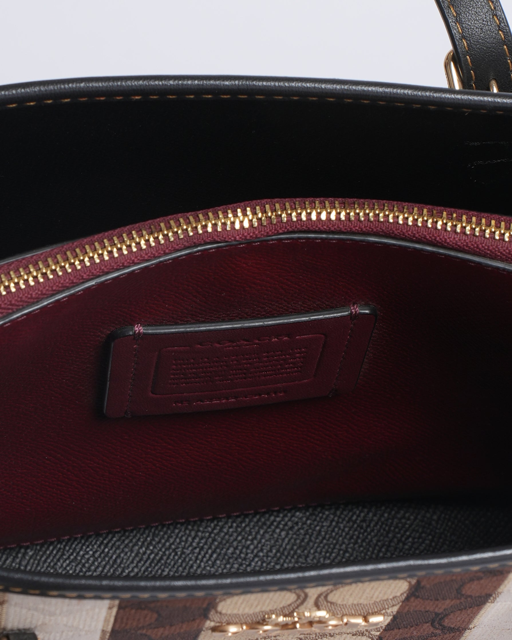 Coach Mollie Tote in Signature Jacquard