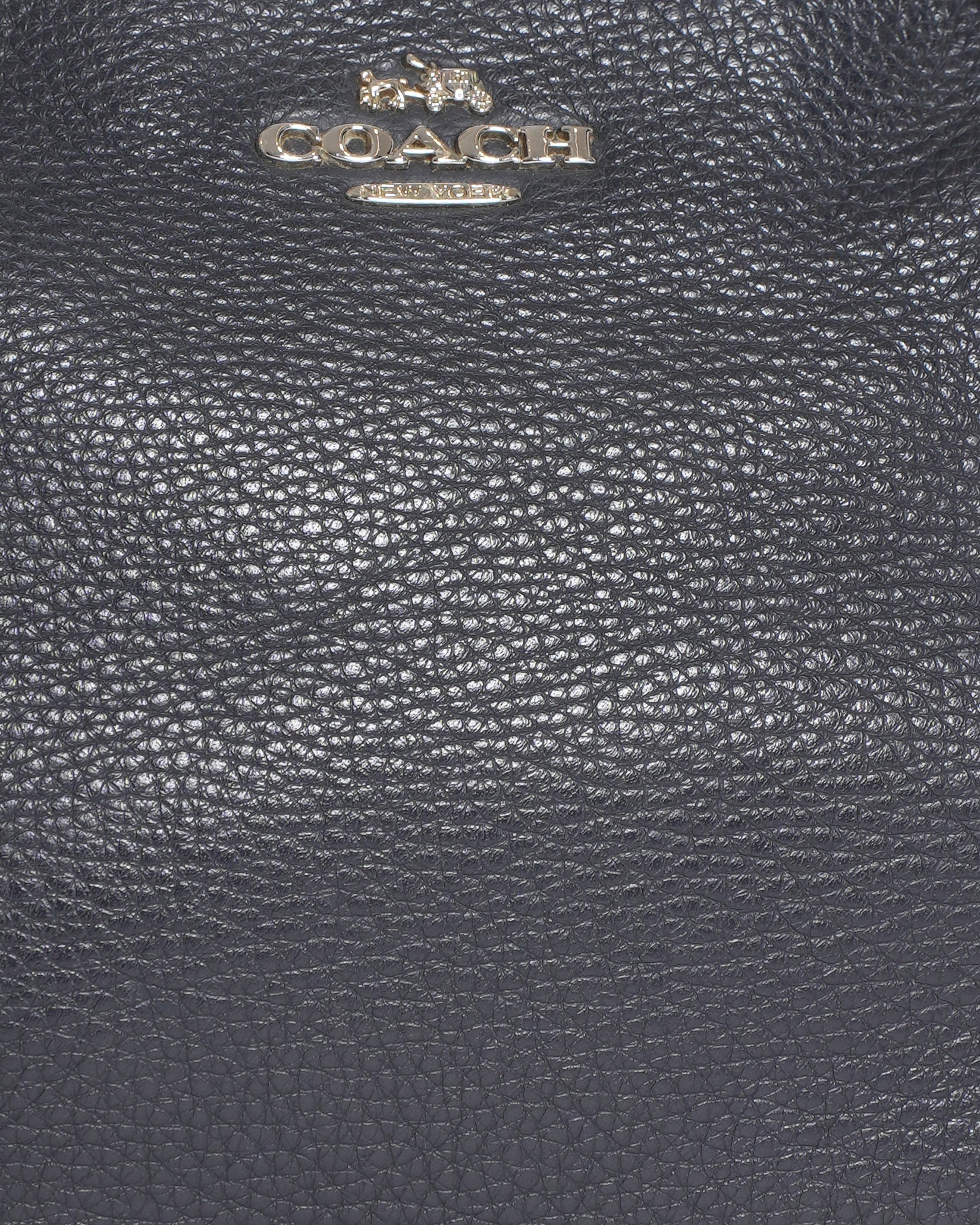 Coach Kelsey Blue Pebbled Leather Crossbody Bag