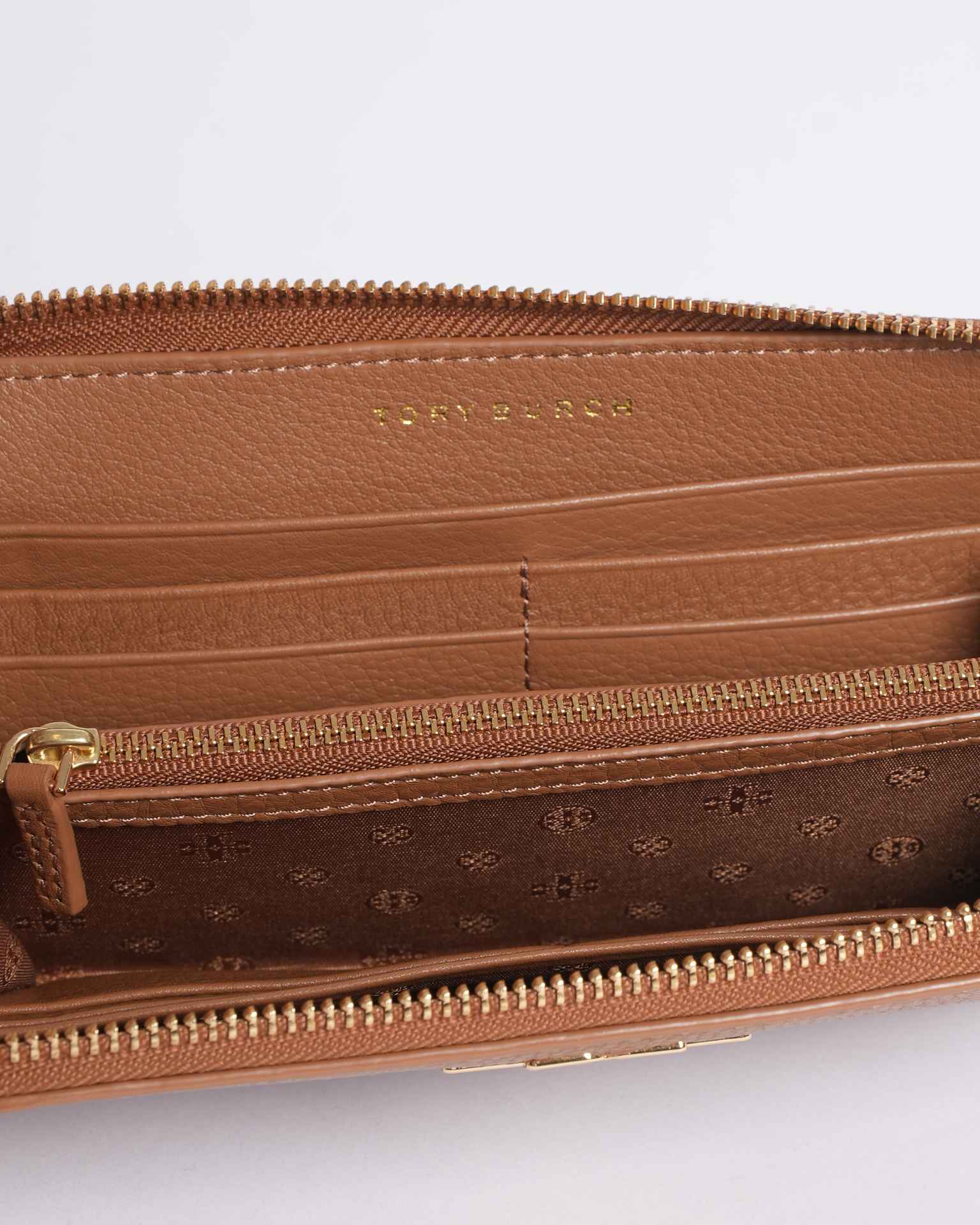 New Tory Burch Wallet In Brown