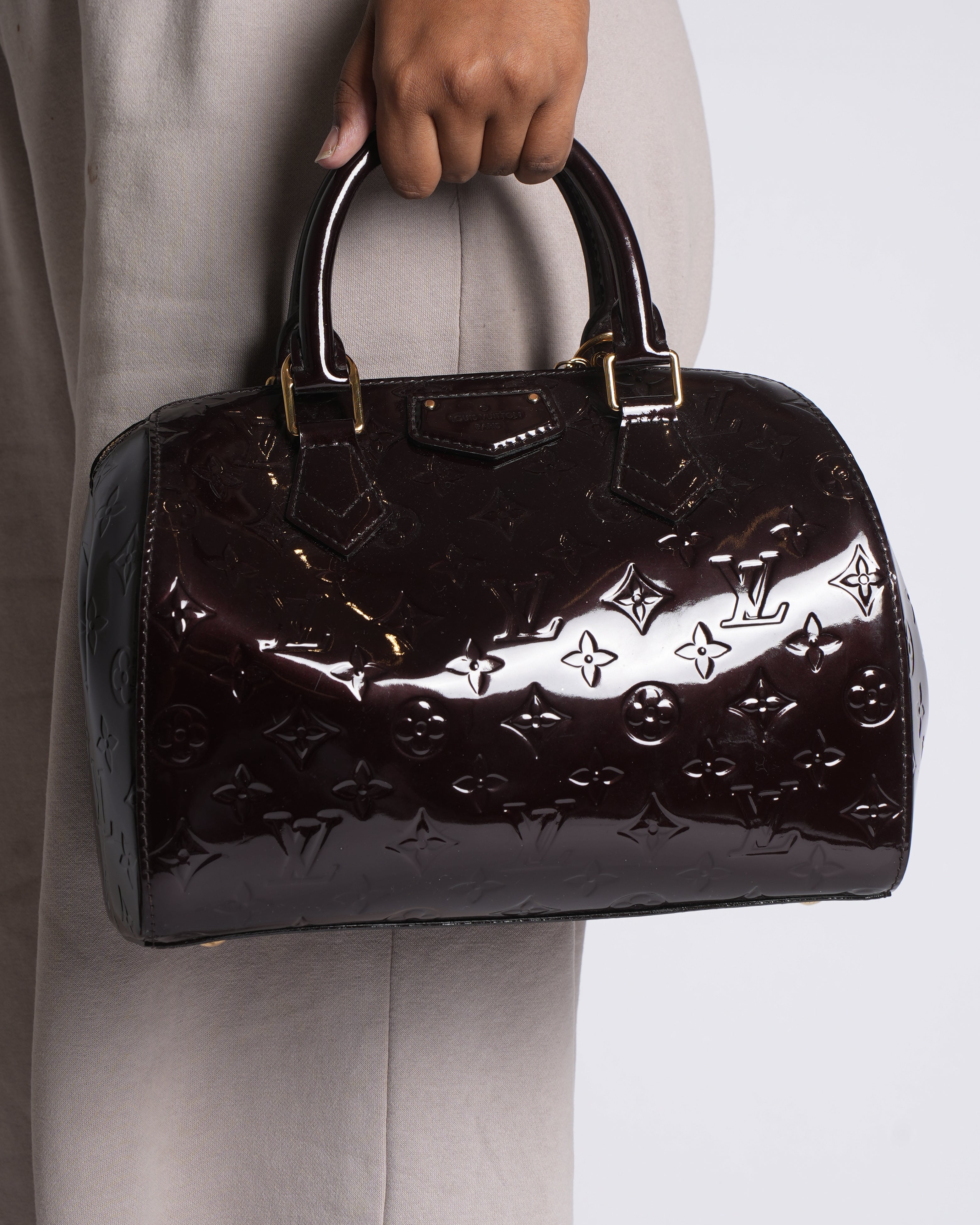 Louis Vuitton Monogram Vernis Alma PM bag