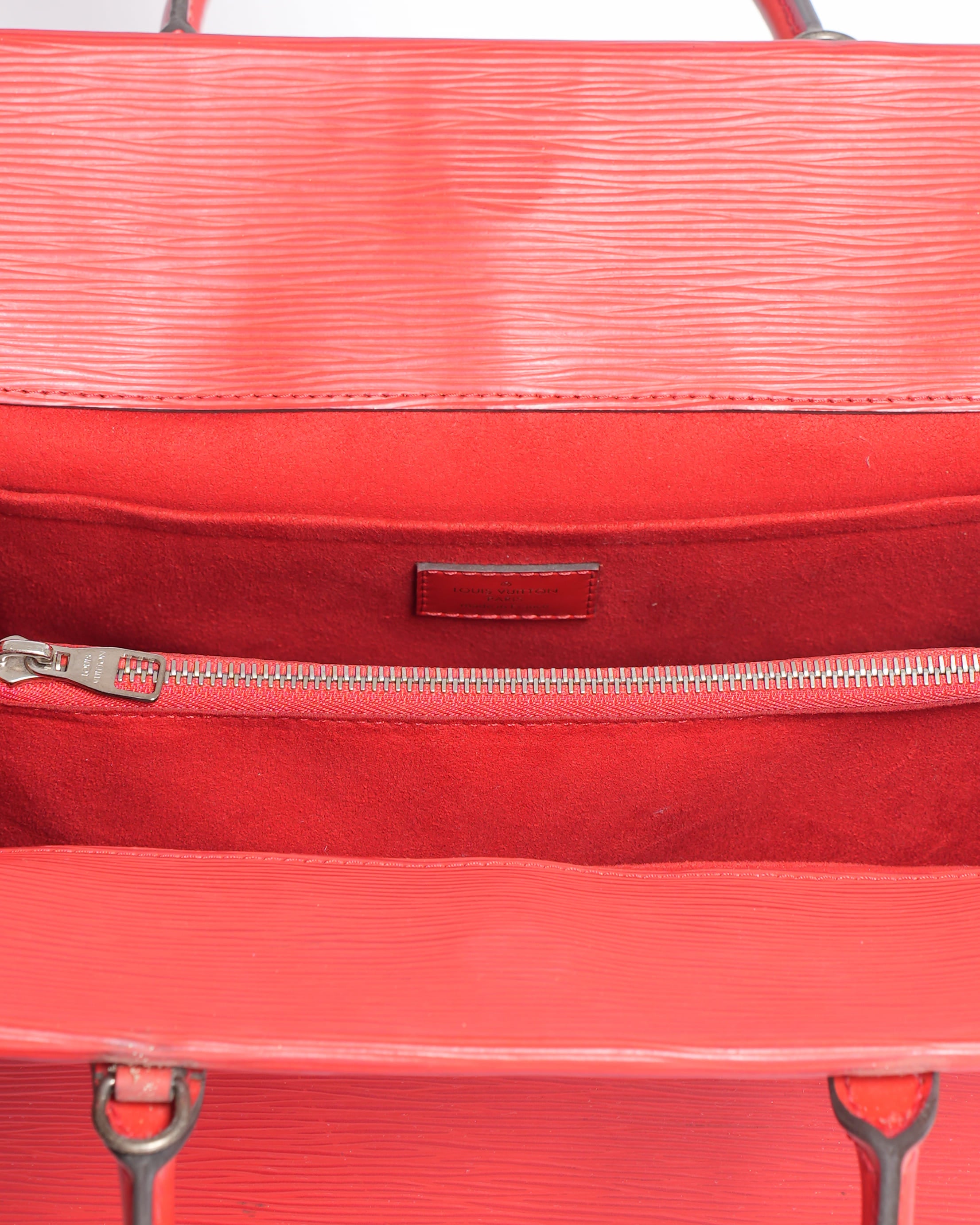 Louis Vuitton Coquelicot Epi Leather Marly MM Bag