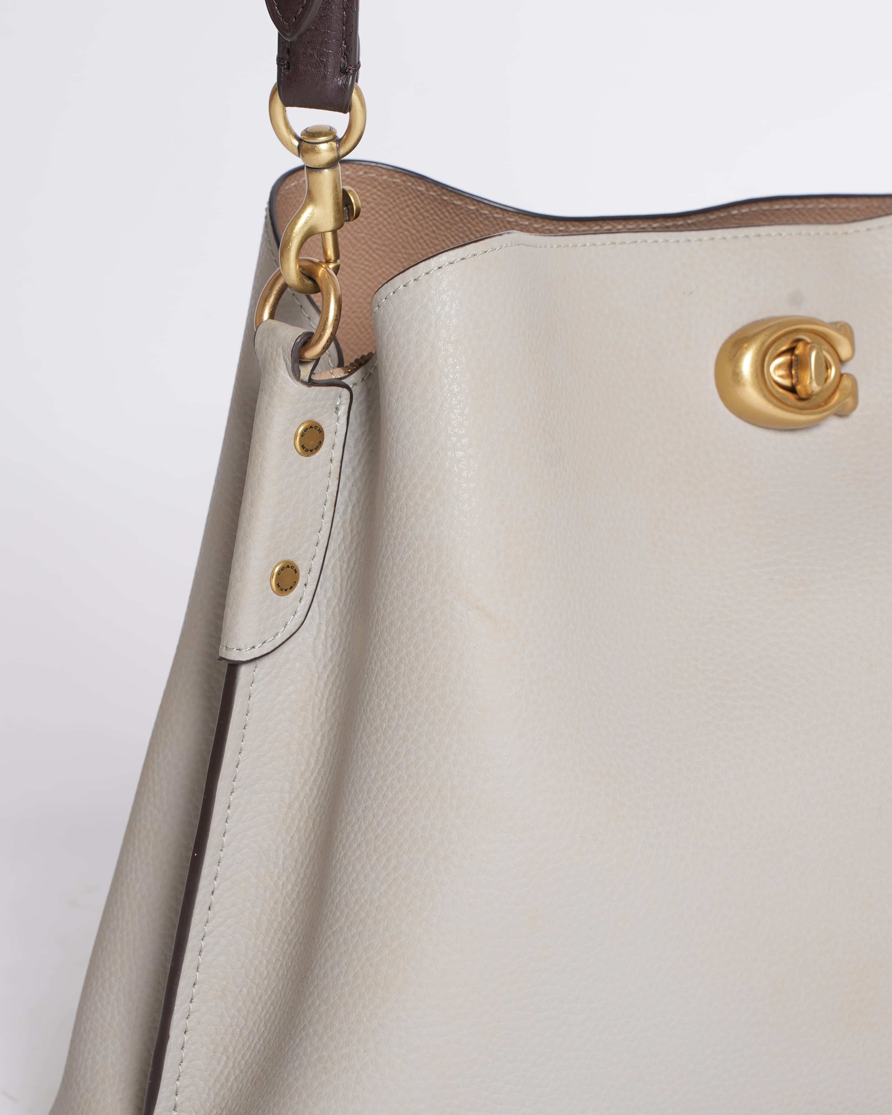 New Coach Willow Tote in Grey