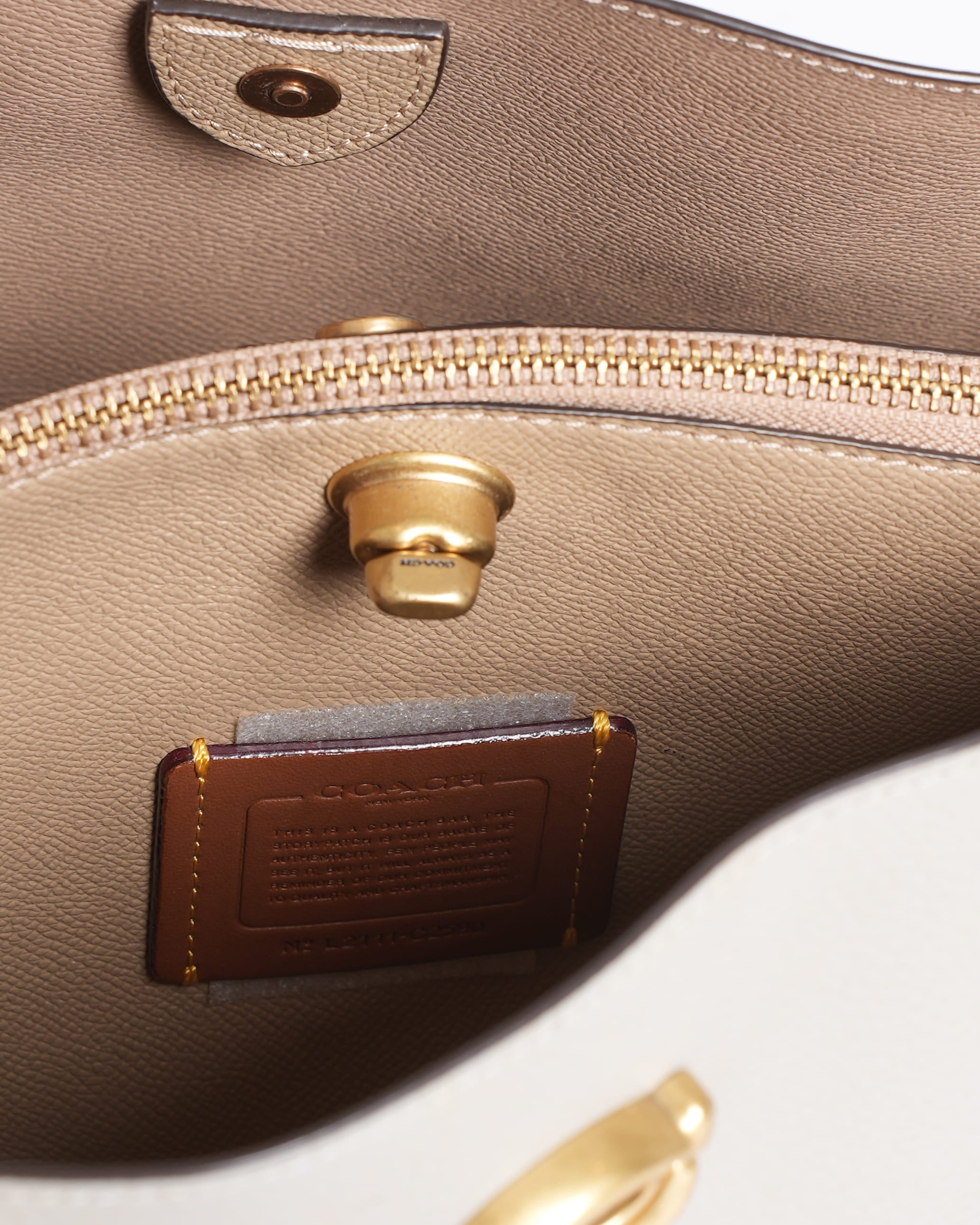 New Coach Willow Tote in Grey