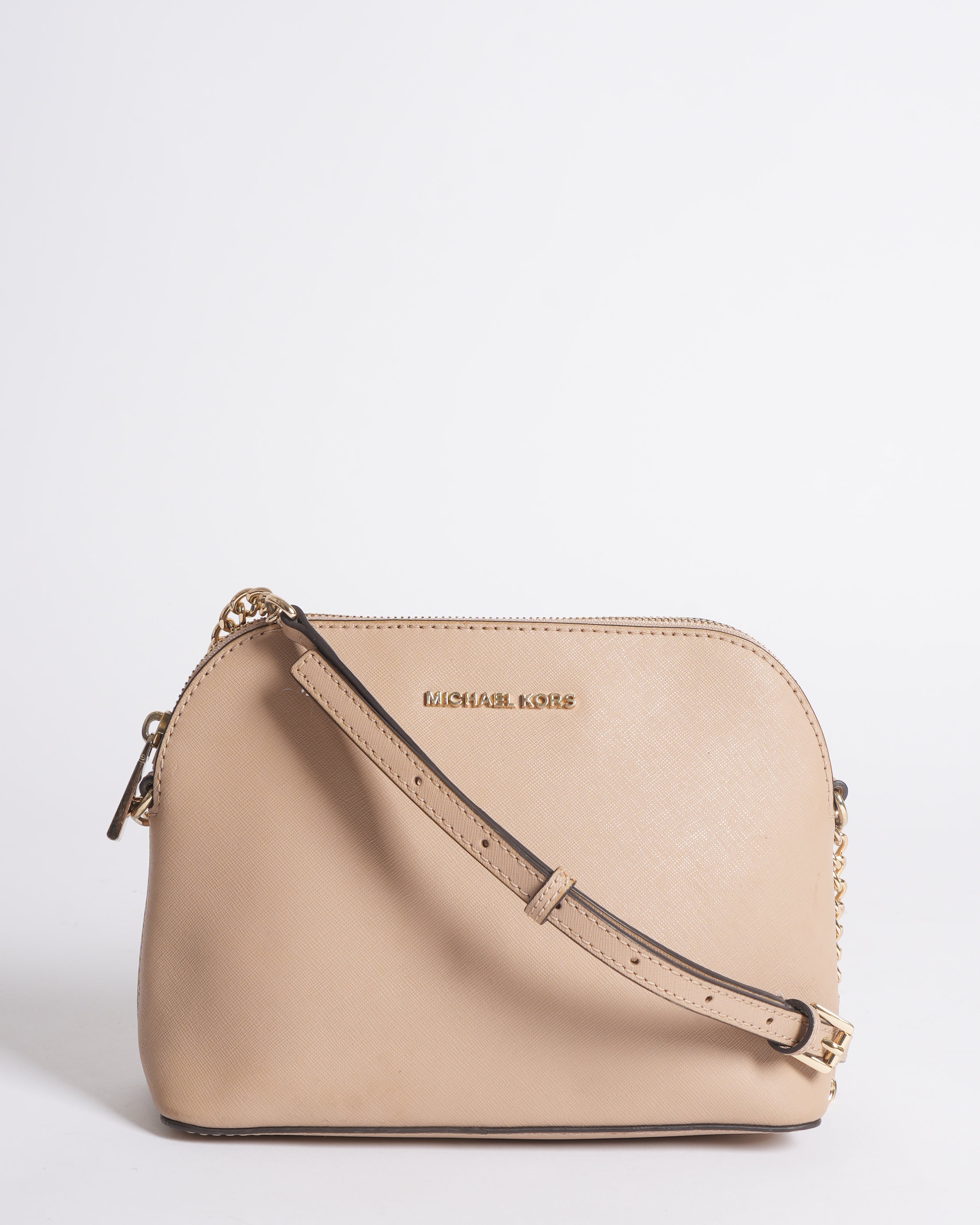 MK Crossbody Bag In Beige