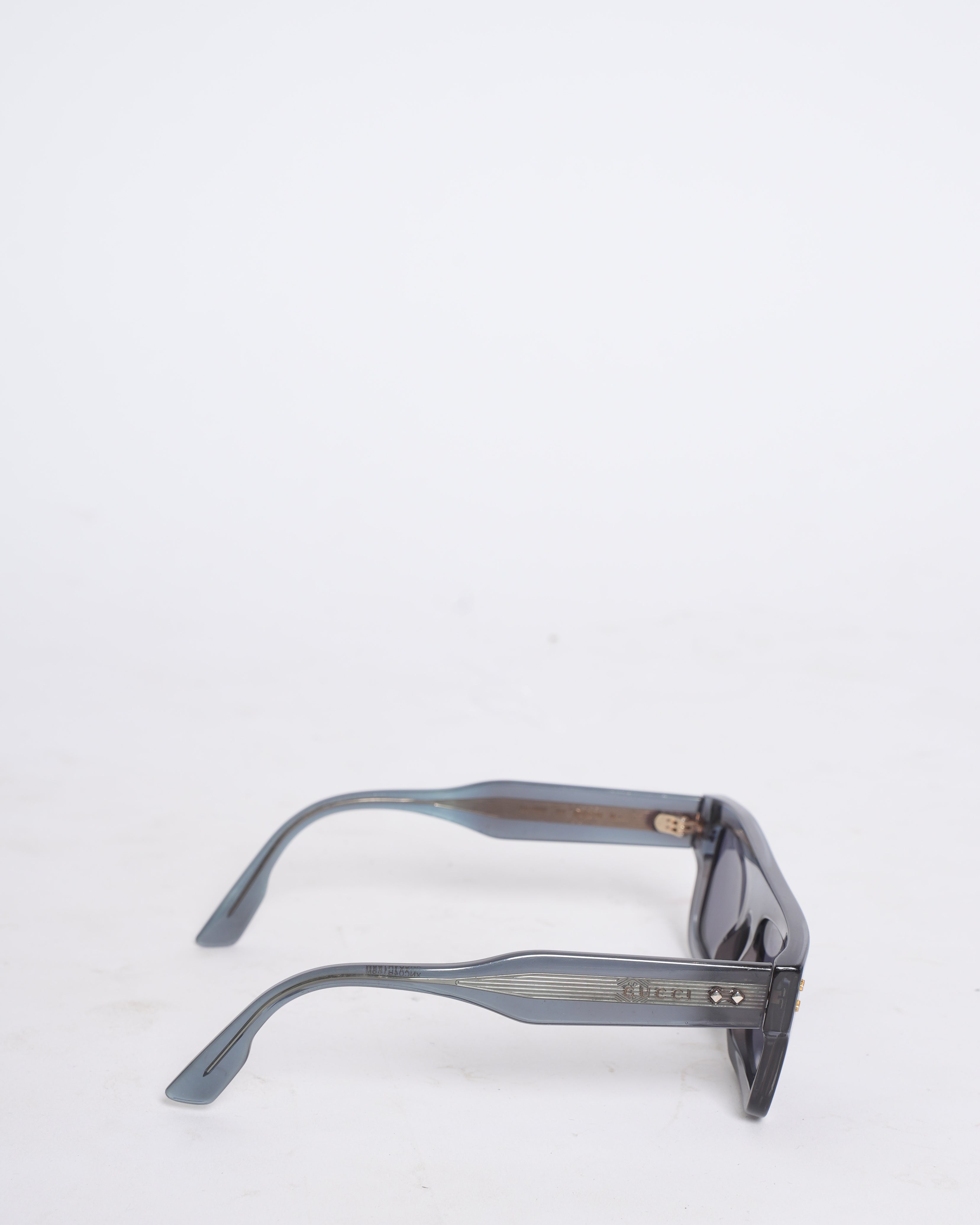 Gucci Rectangular Black Sunglasses