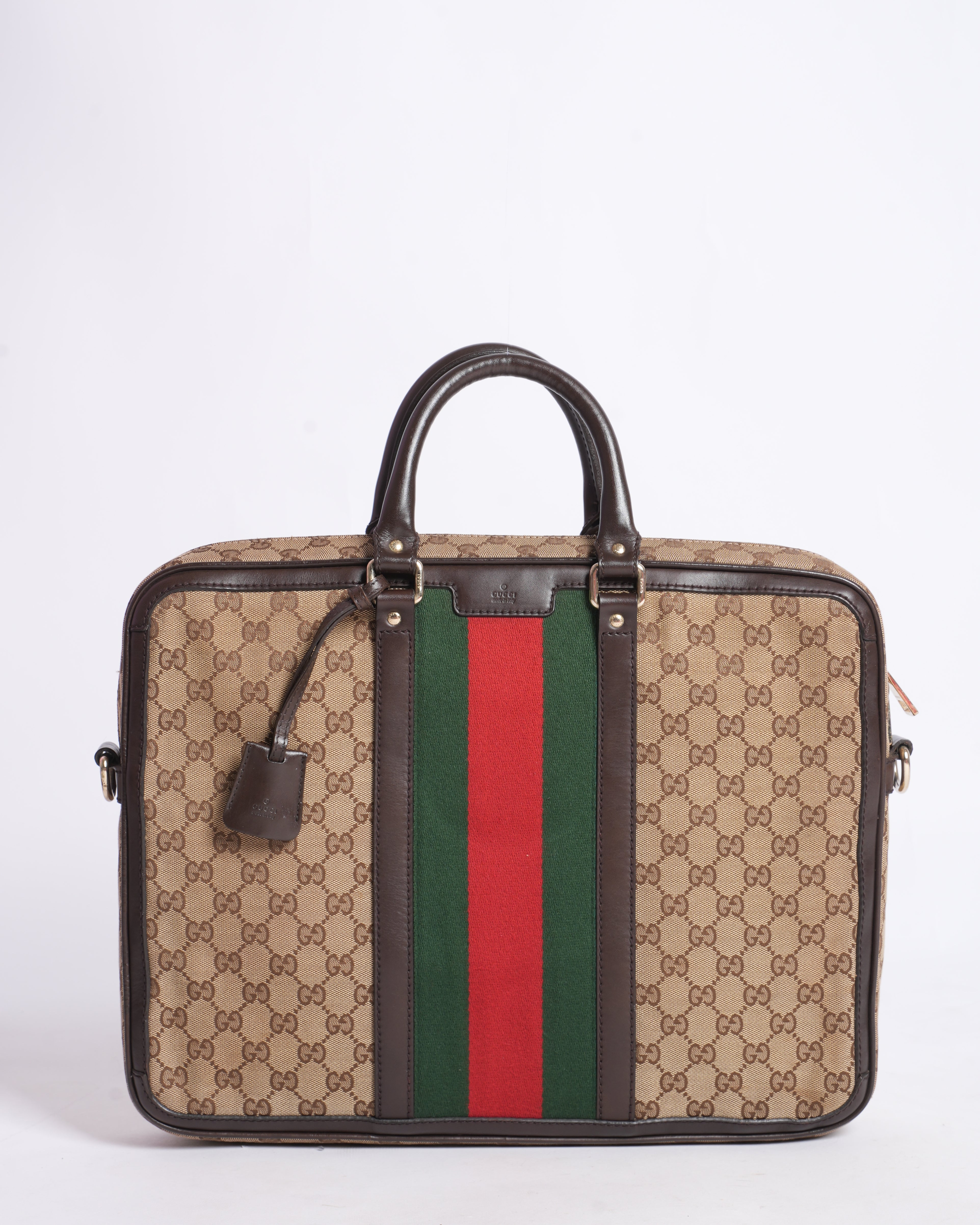 Gucci
Ophidia Top Handle leather handbag