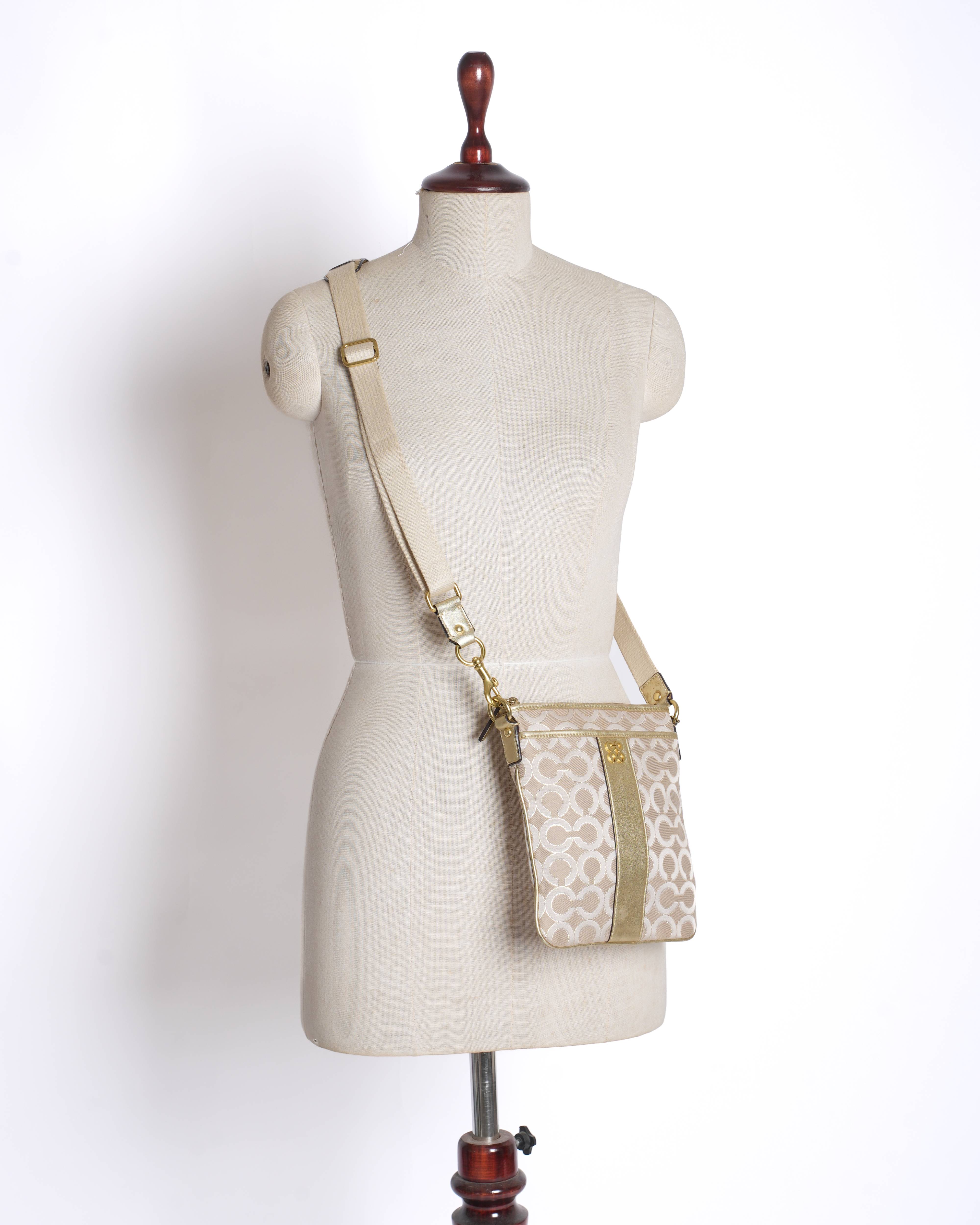 Coach Canvas Crossbody Messenger Bag