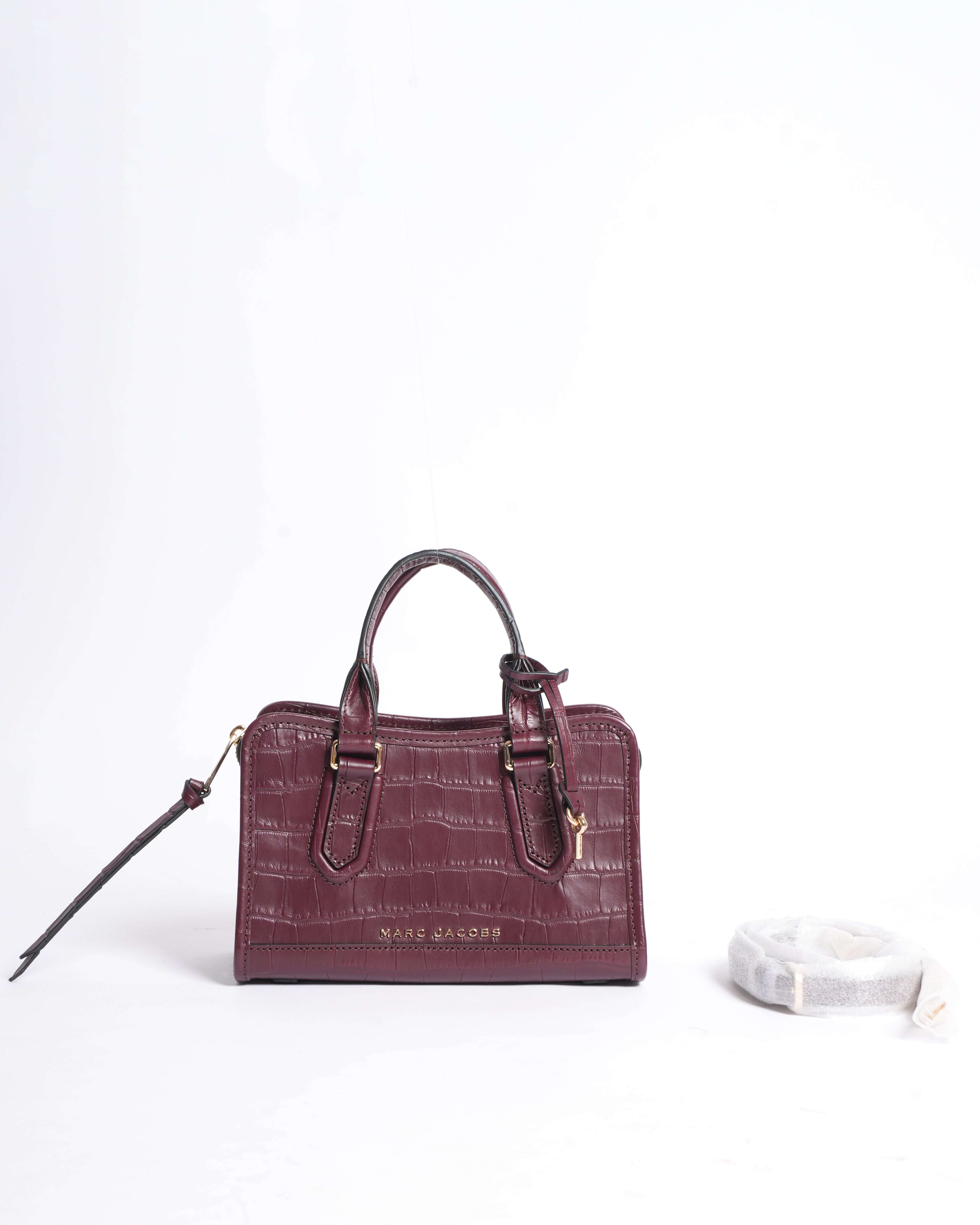 Marc Jacob Croc Drifter Small Satchel
