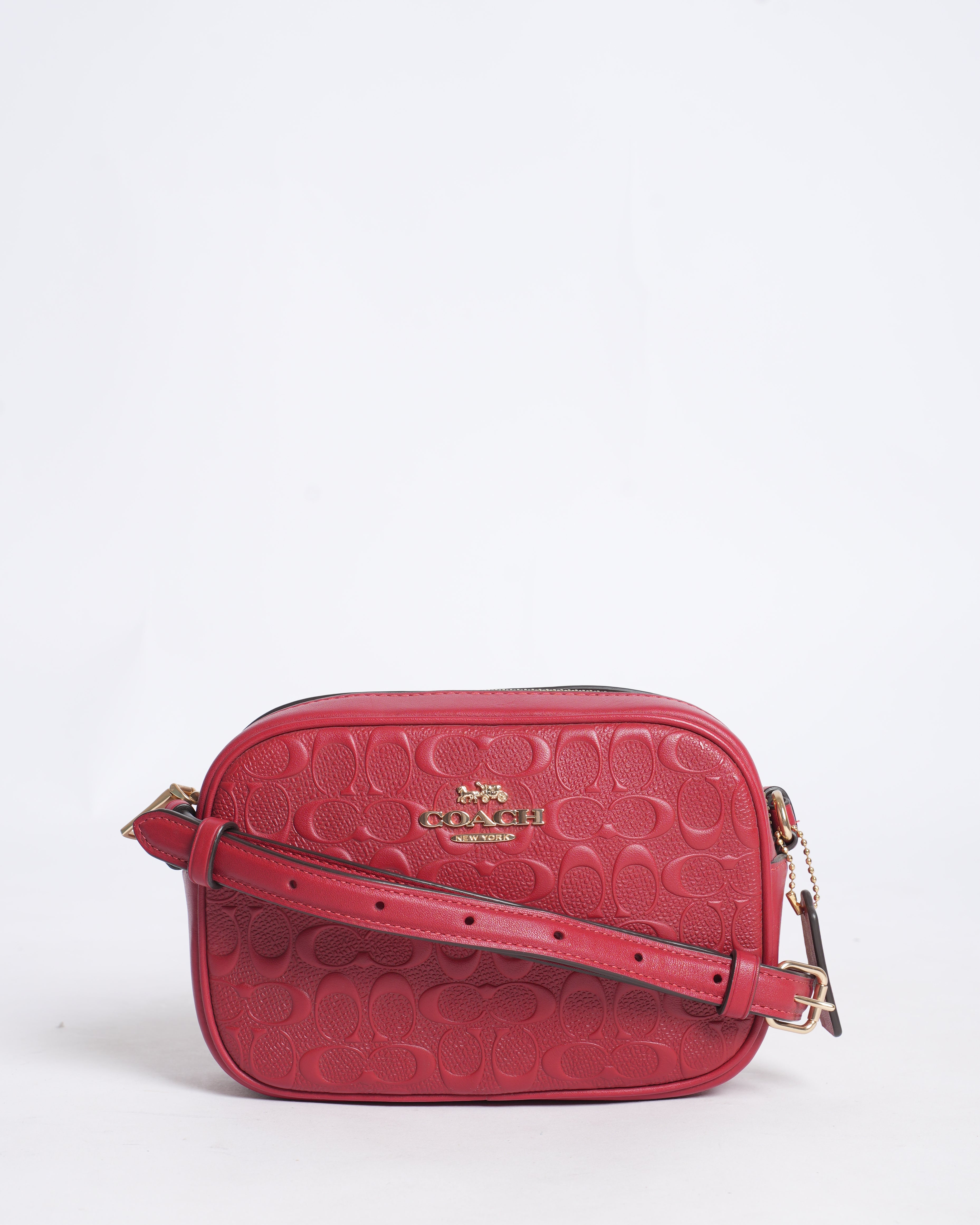 New Coach mini Jamie camera bag in red