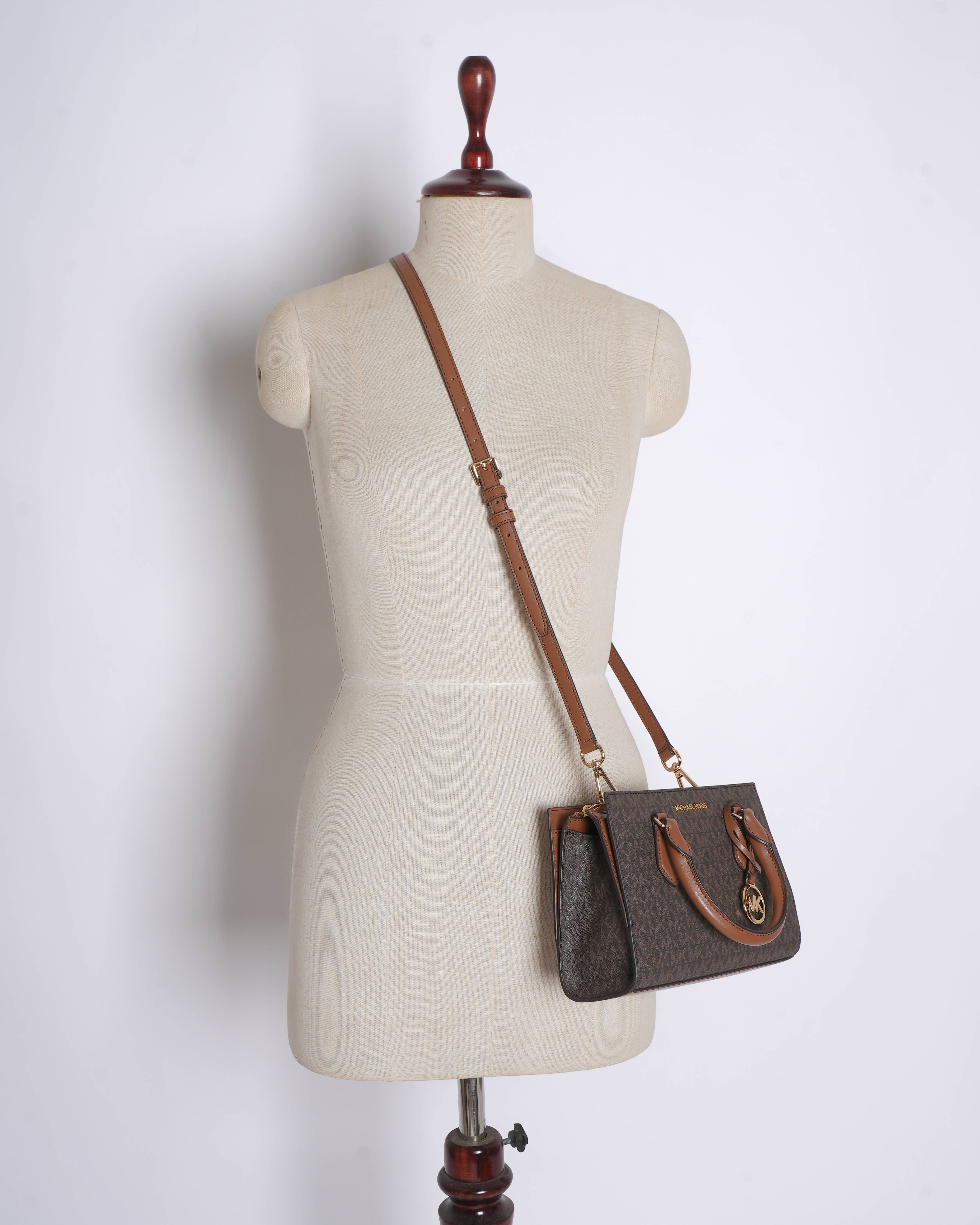 New Michael Kors Brown Satchel Bag