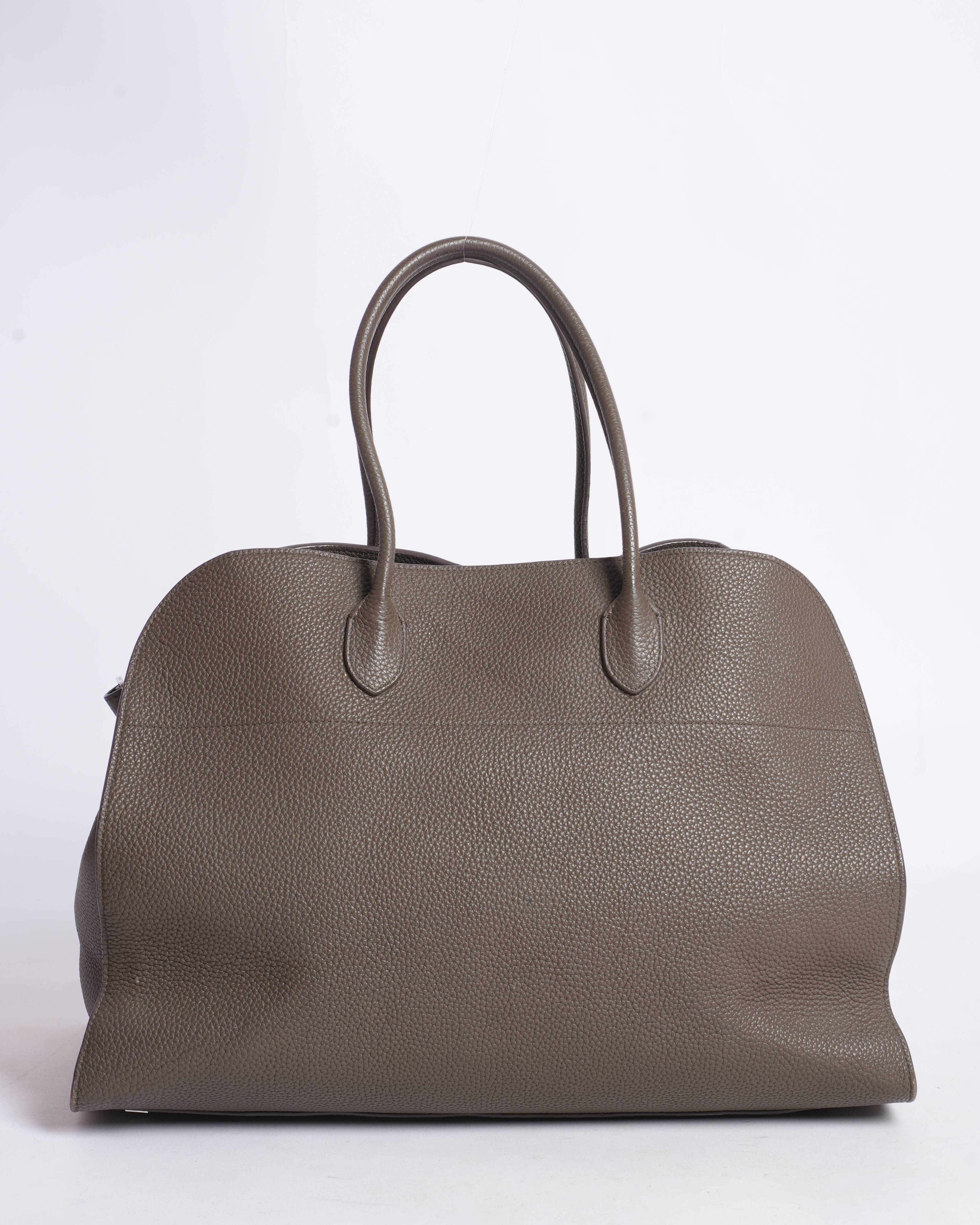 The row marlo 14 leather tote bag
