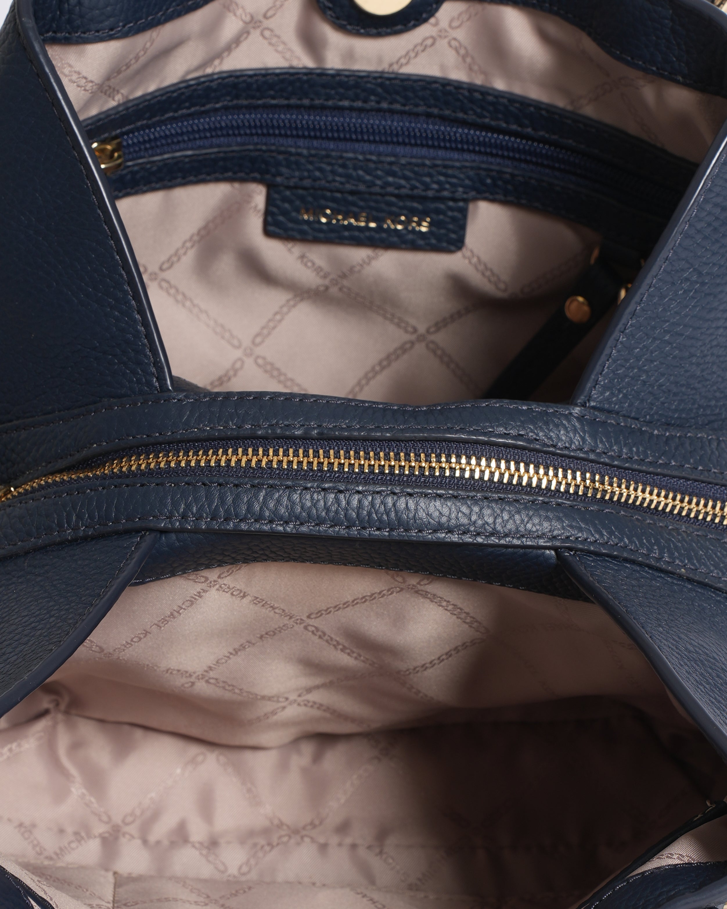 Michael Kors Top Handle Bag In Blue