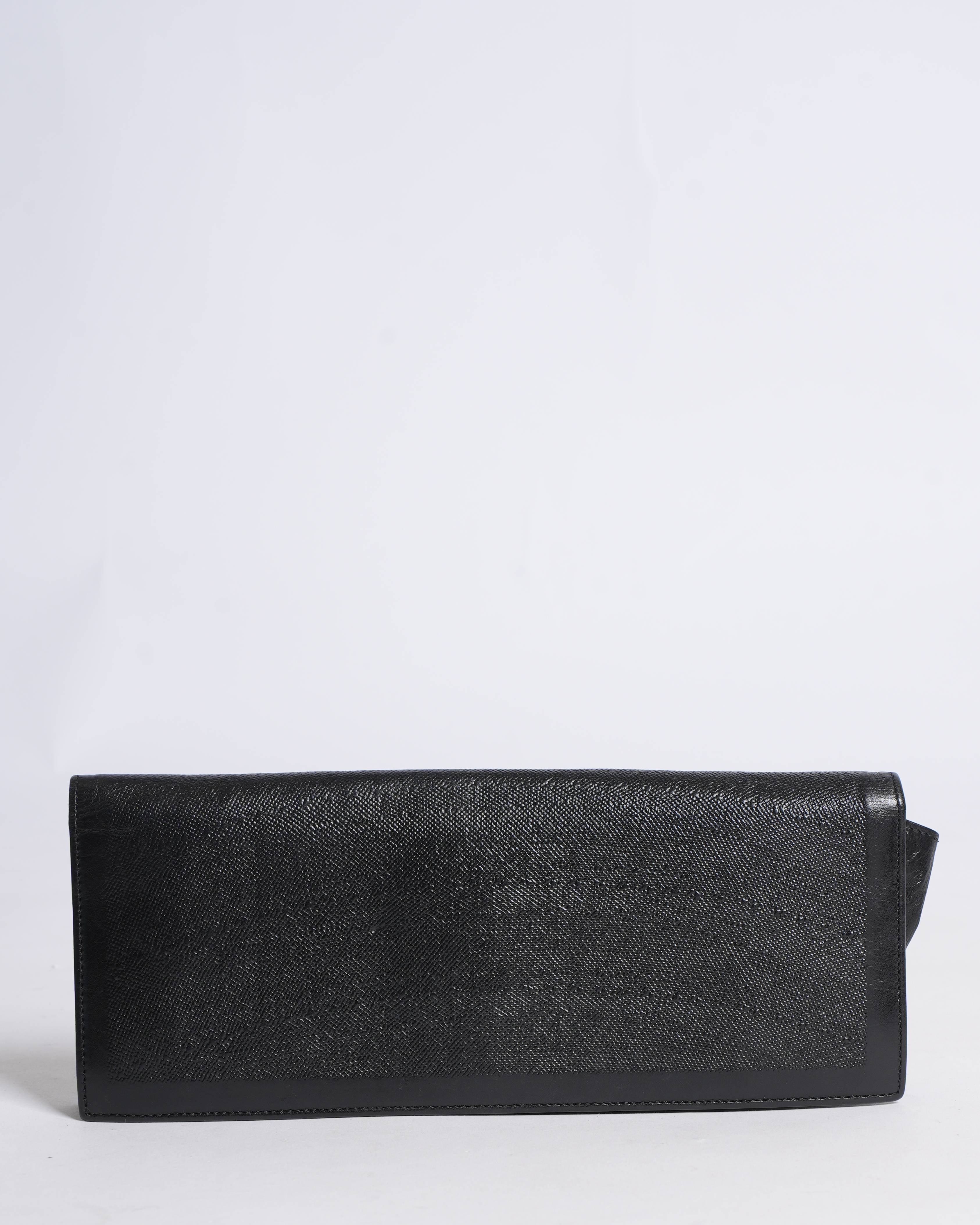 Bally long wallet with crossbody strap