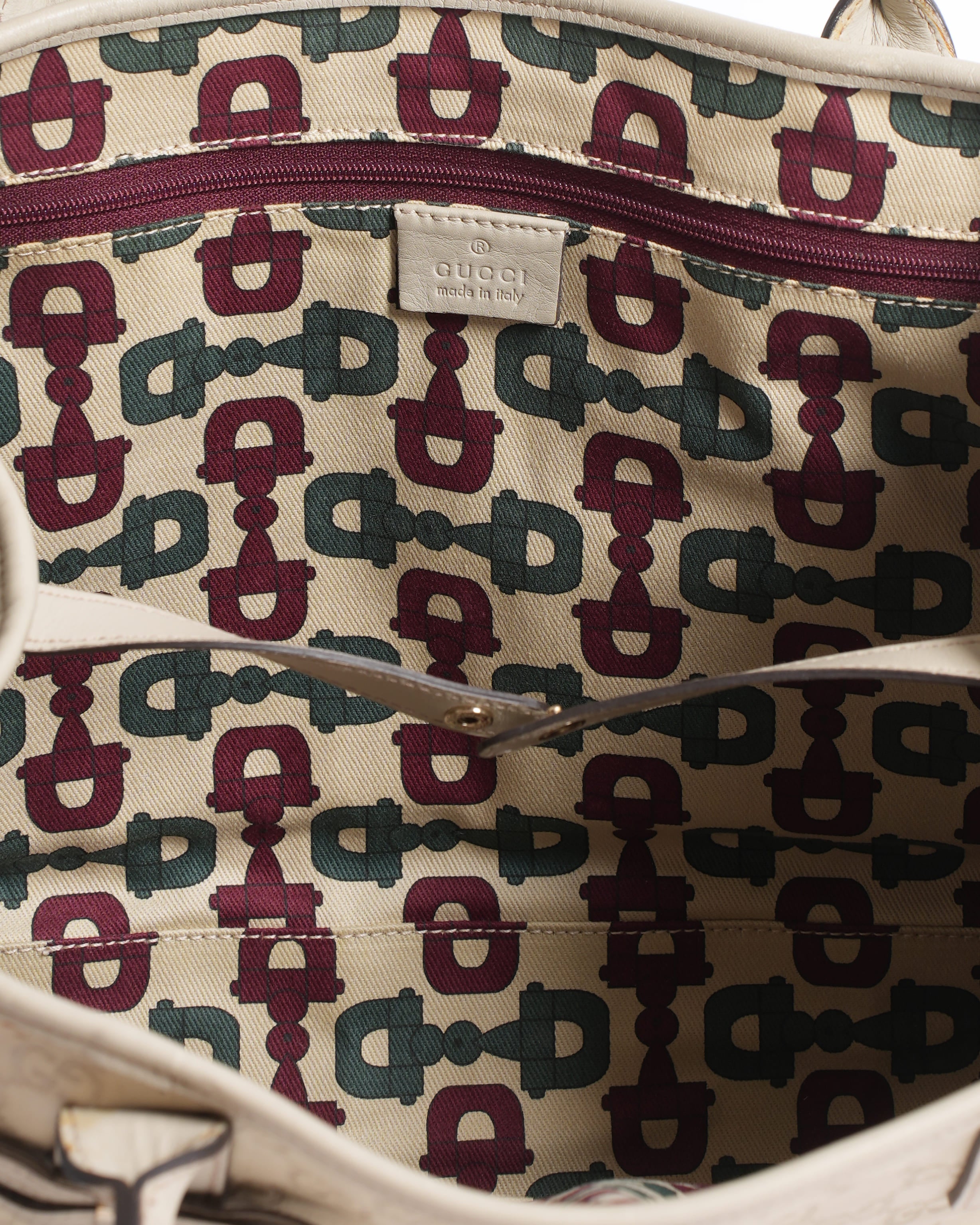 Gucci Guccisima princy leather tote bag