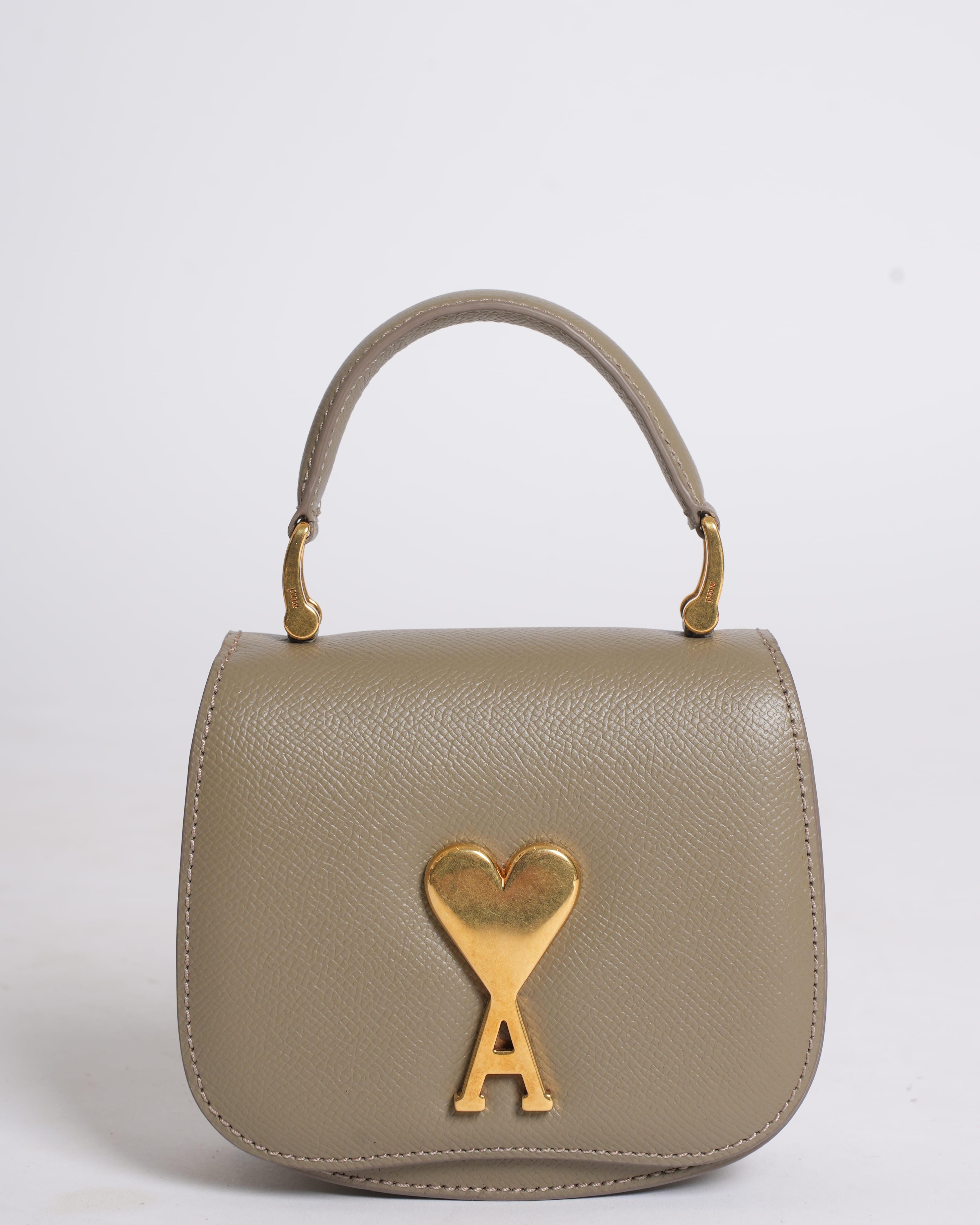 New Ami Paris Nano Paris Crossbody Bag