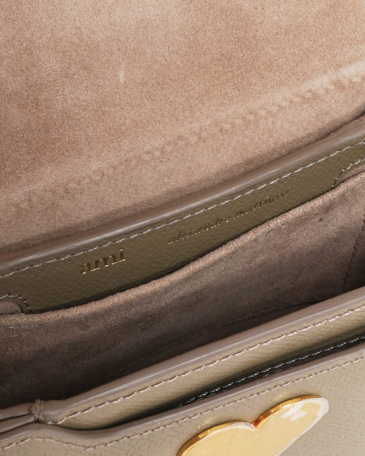 New Ami Paris Nano Paris Crossbody Bag